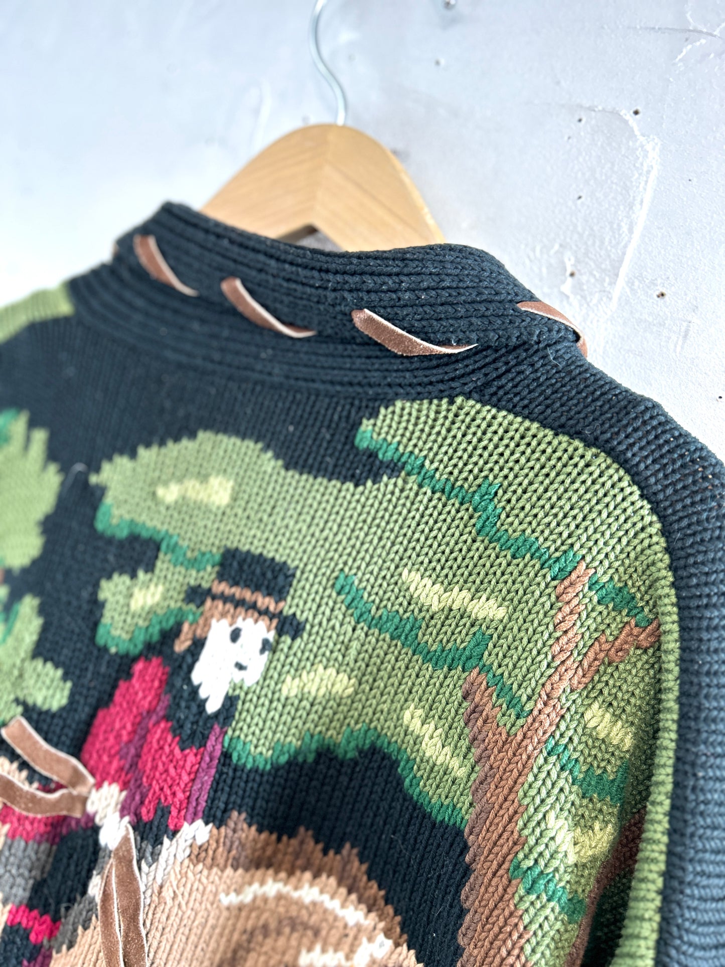 Vintage Knit Cardigan [A31312]