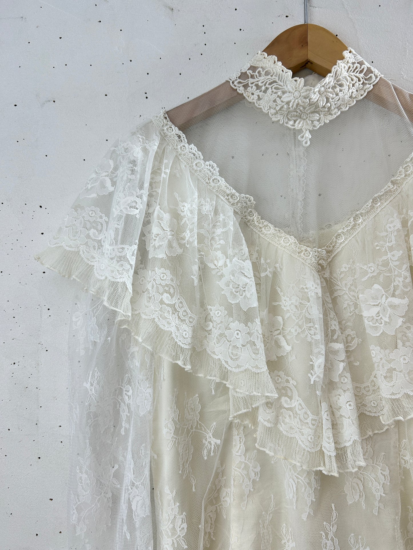 '80s Vintage Blouse 〜Jessica Mcclintock〜 [H30842]