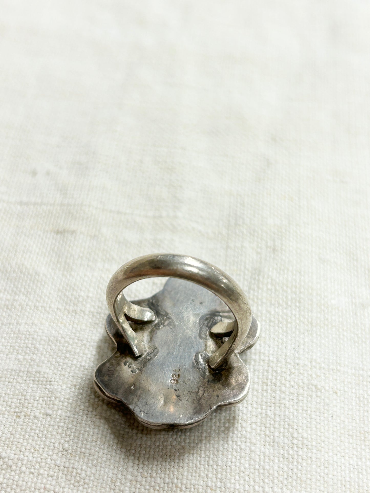 Vintage 925 Silver Ring[J30536]