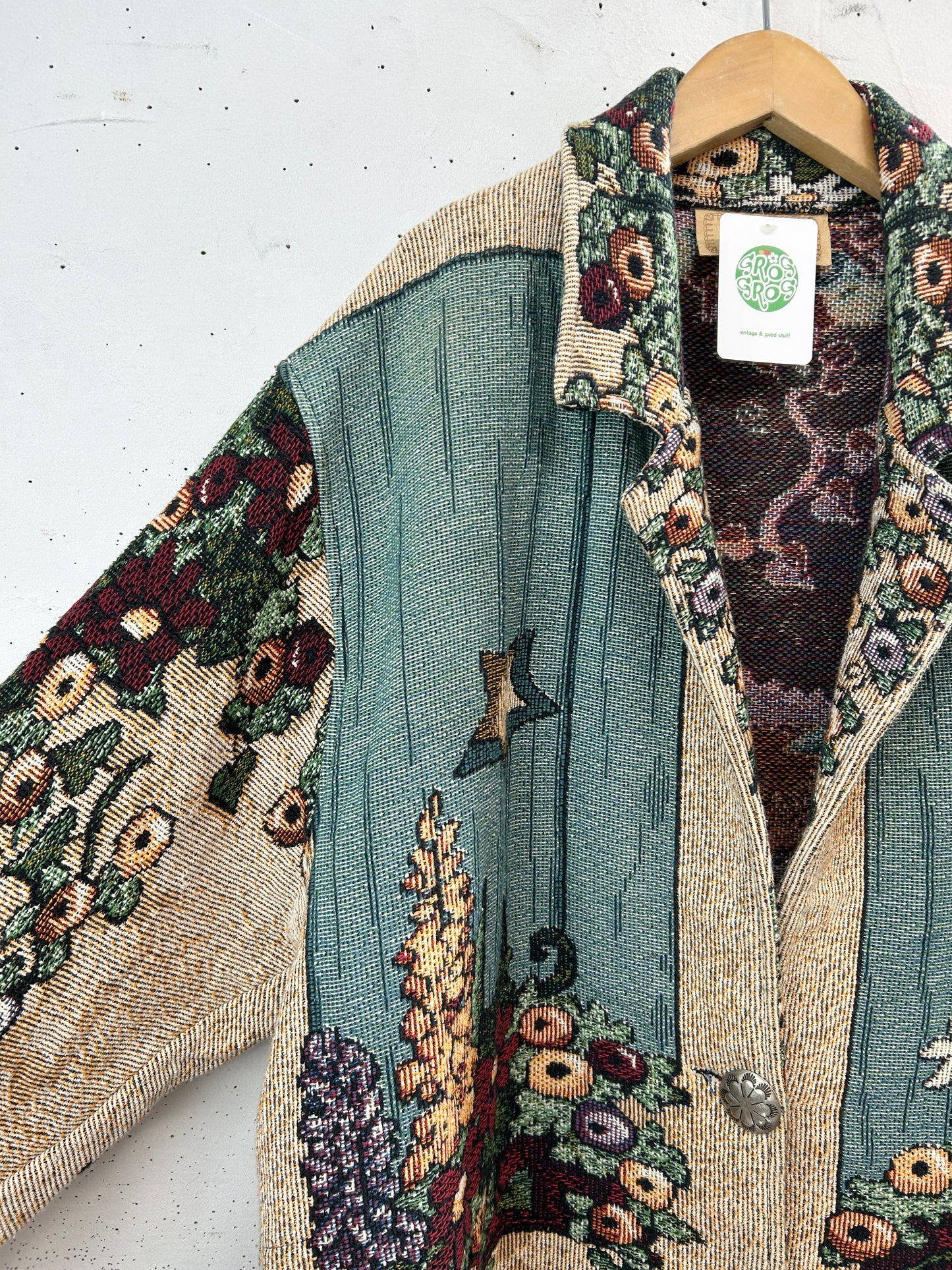 Vintage Rug Jacket 〜Painted Pony〜 [A31415]