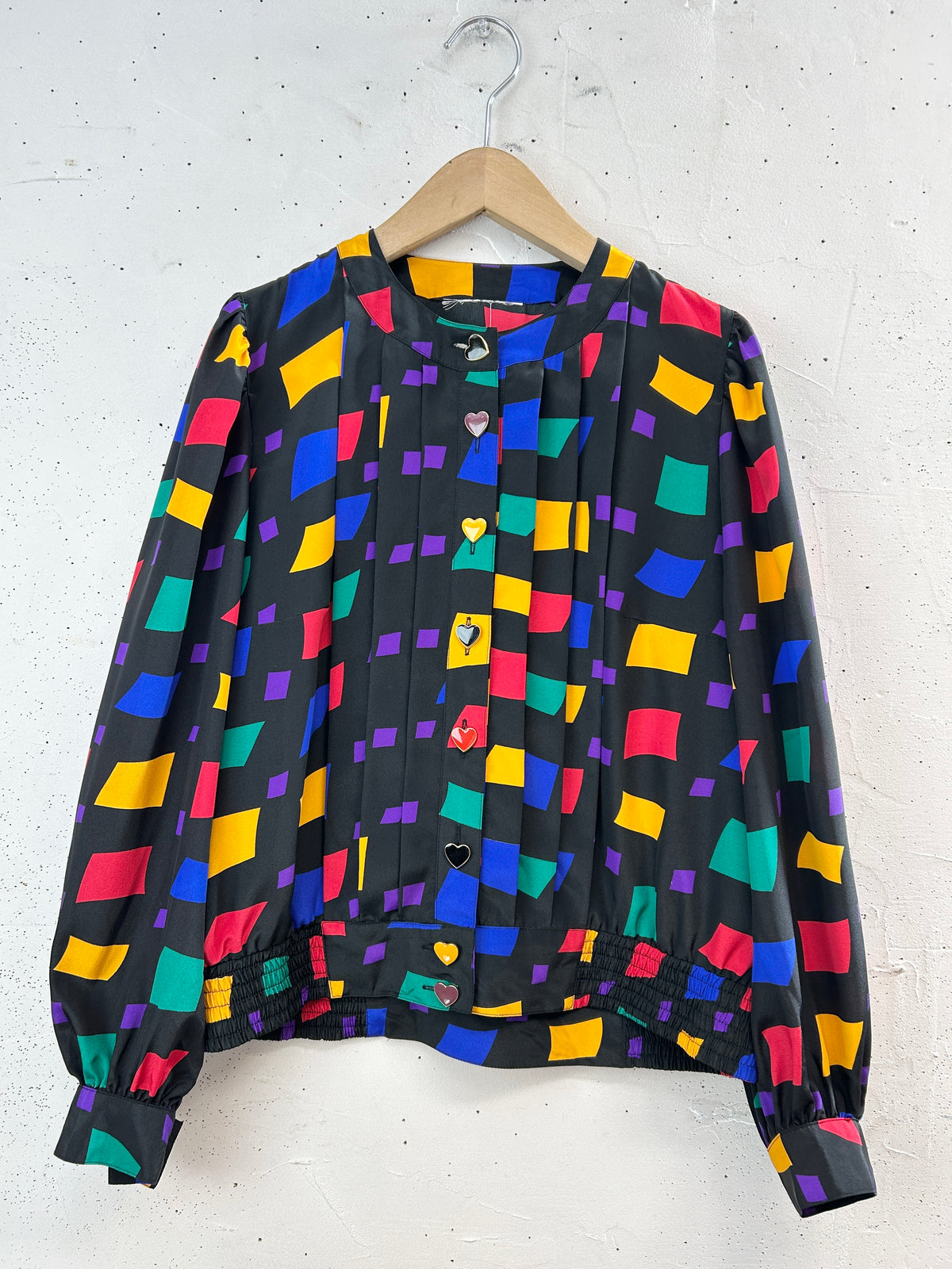 Vintage Heart Blouse [J34278]
