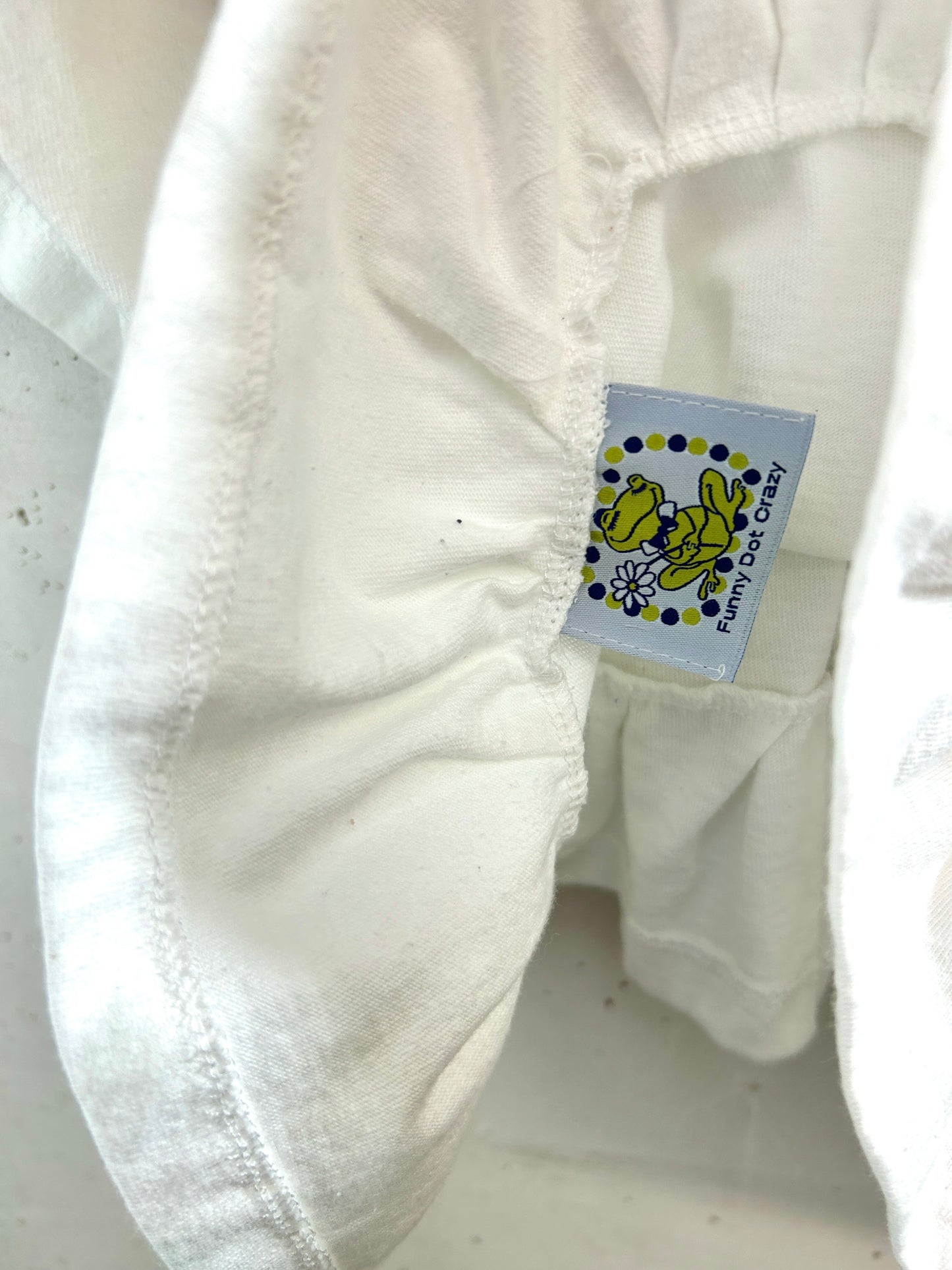 Vintage T Shirt 〜Funny dot CRAZY〜 [D32224]