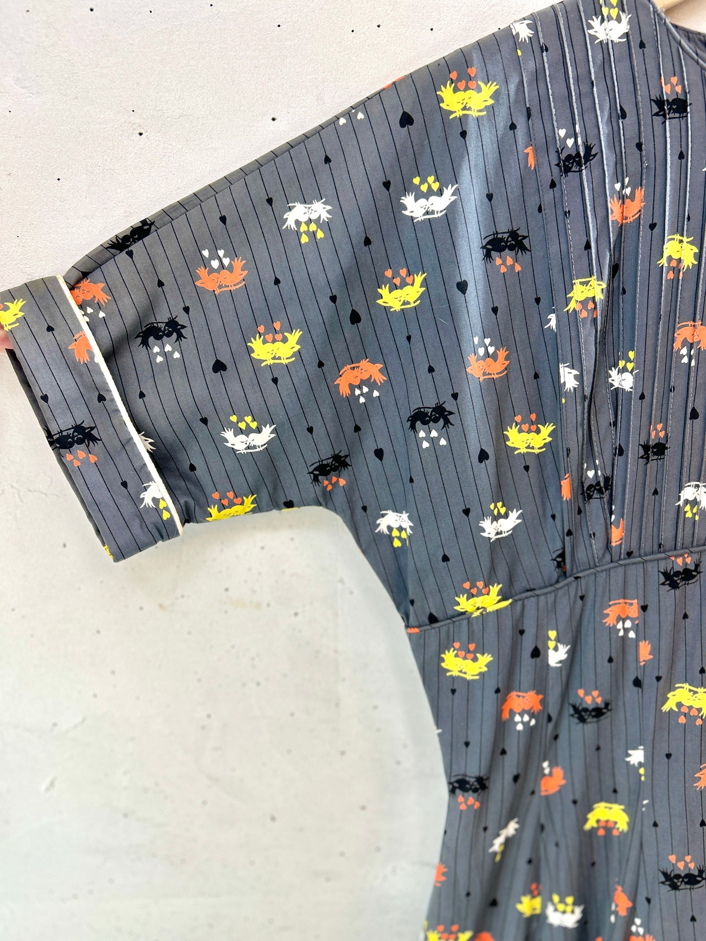 '50sVintage Dress of NEW YORK  [J30561]