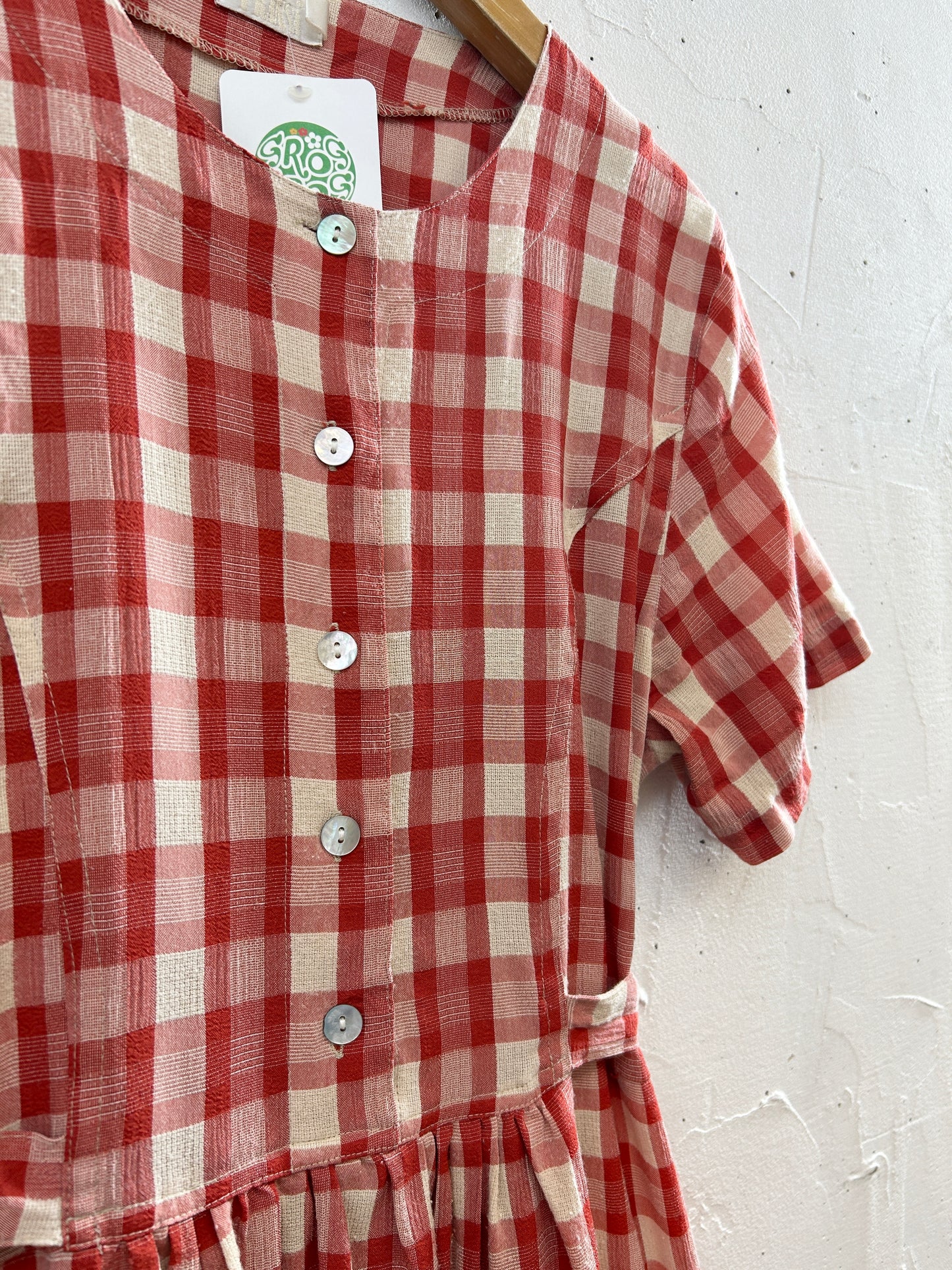 Vintage Check Dress [H30915]
