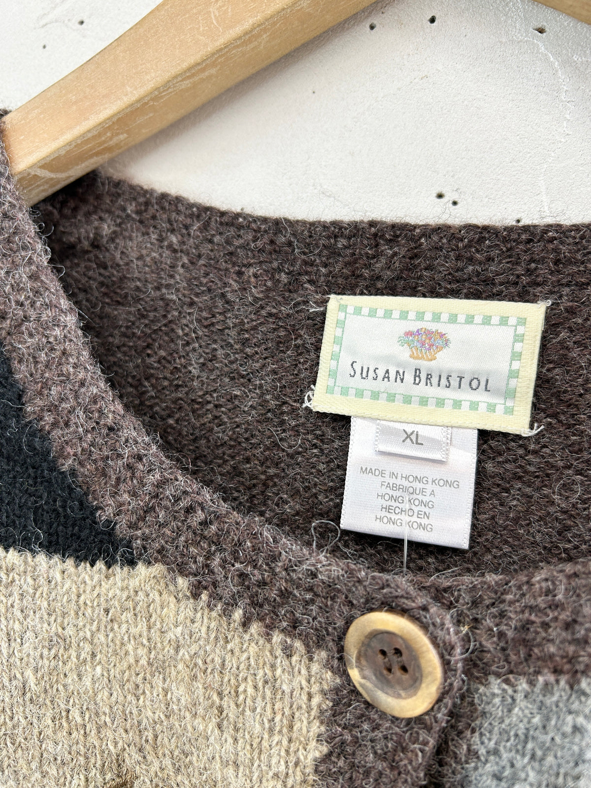 Vintage Knit Cardigan 〜Susan Bristol〜 [I33943]