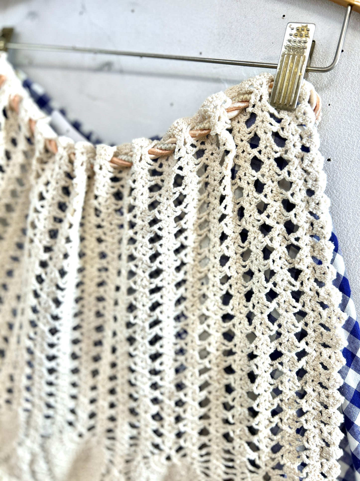 Vintage Crochet Apron [A31291]