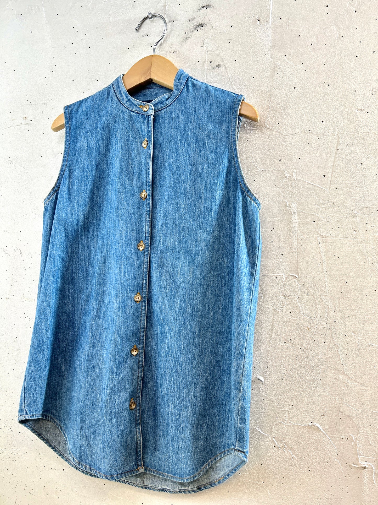 Vintage Denim Vest MADE IN USA [J30475]
