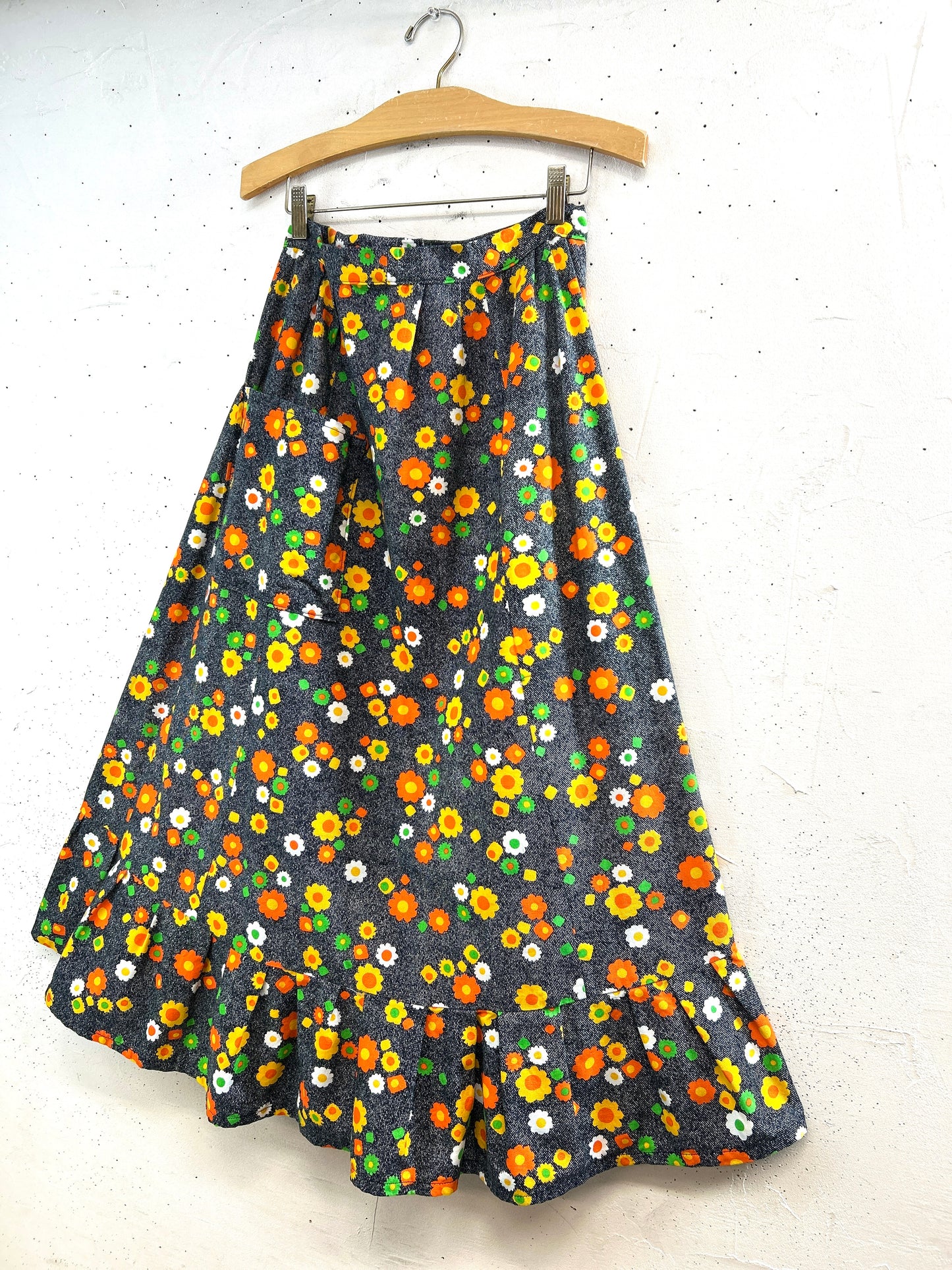 '70s Vintage Skirt [A31404]