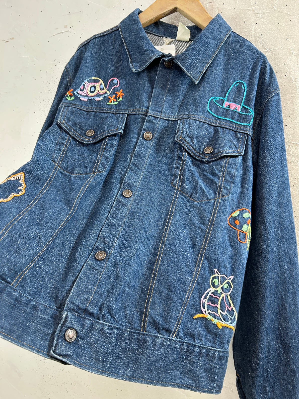 '70s Vintage Denim Jacket [I34032]