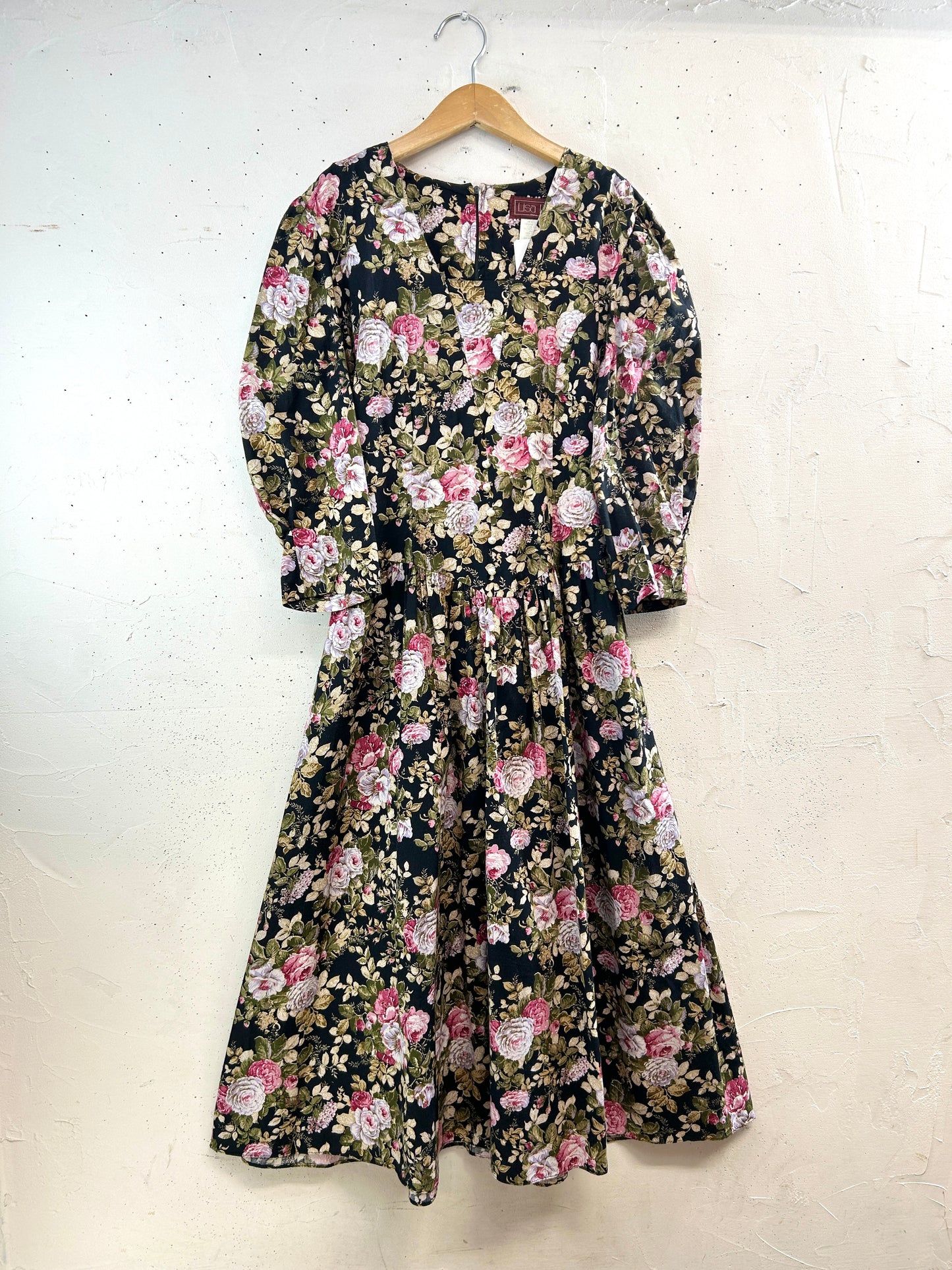 Vintage Dress MADE IN USA [D32066]