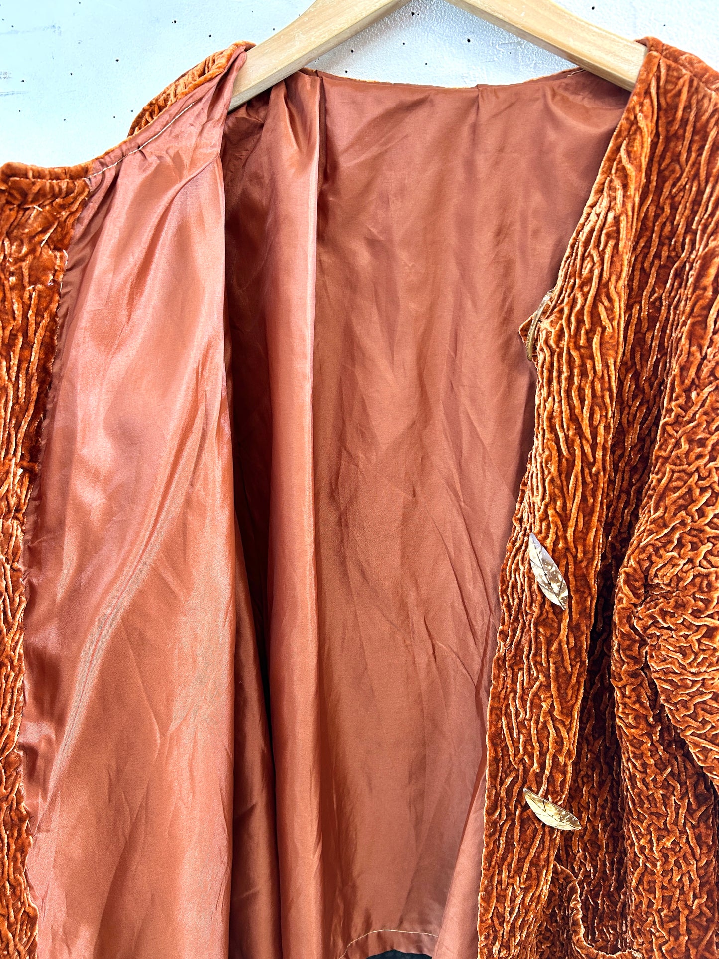Vintage Velour Jacket [L31017]