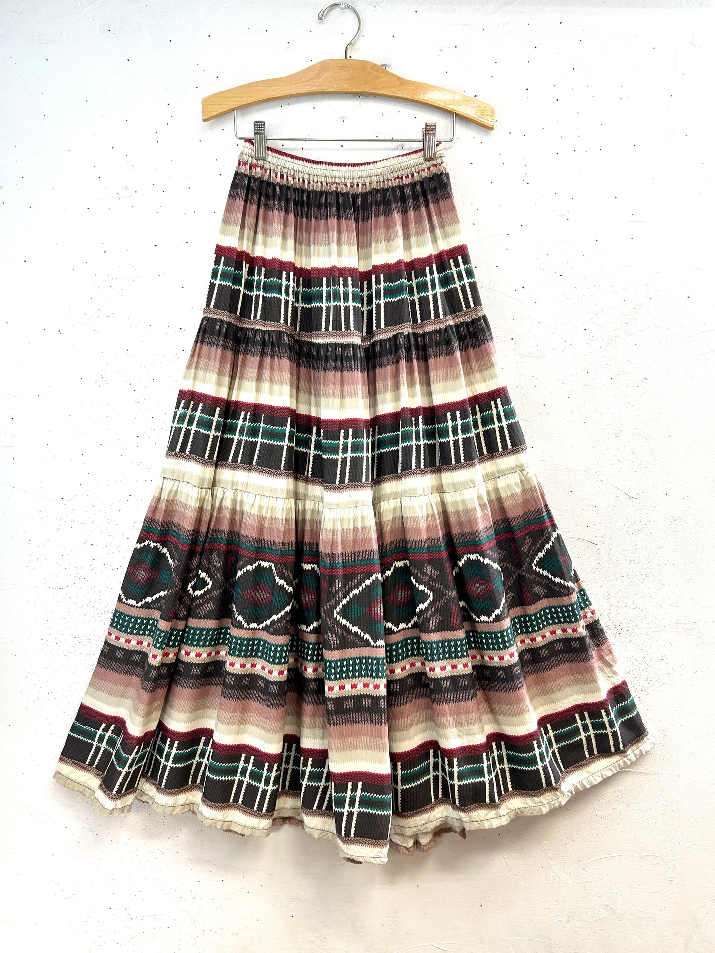 Vintage Tired Skirt  [E32371]
