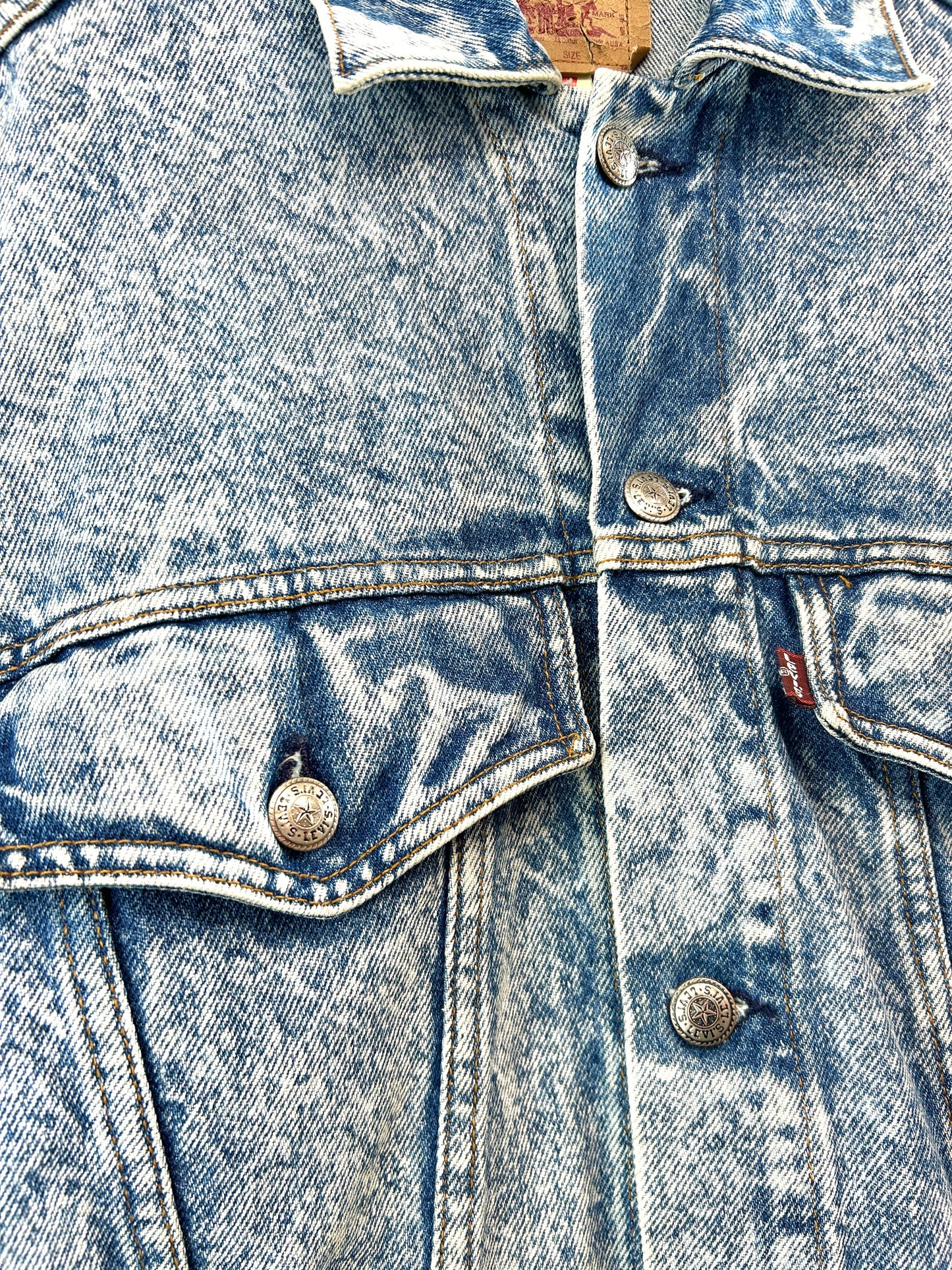 Vintage Denim Jacket 〜Levis〜 [B31691]