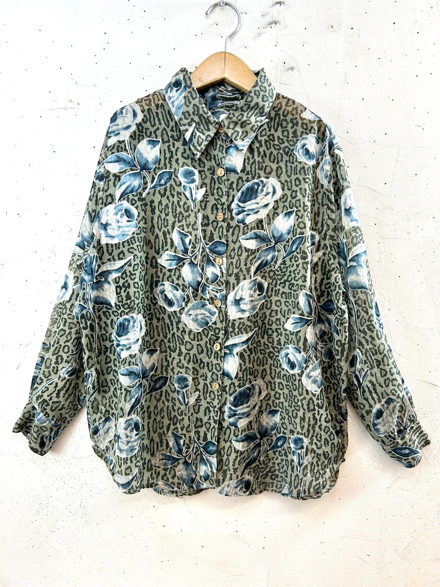 Vintage Sheer Blouse [J30510]