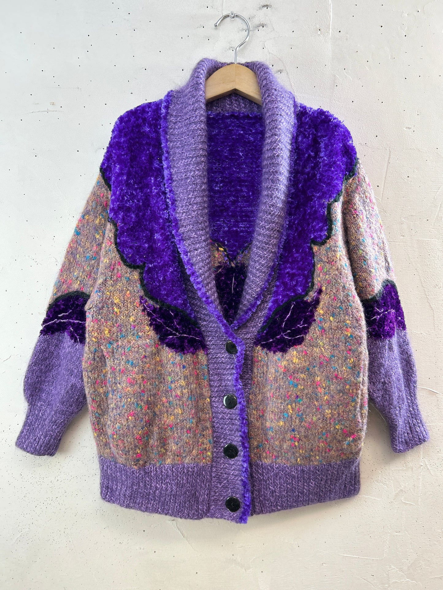 Vintage Mohair Knit Cardigan [L30971]