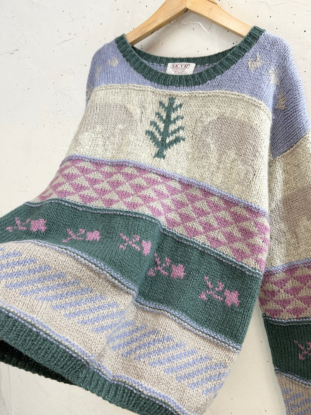 Vintage Knit Sweater [J34263]