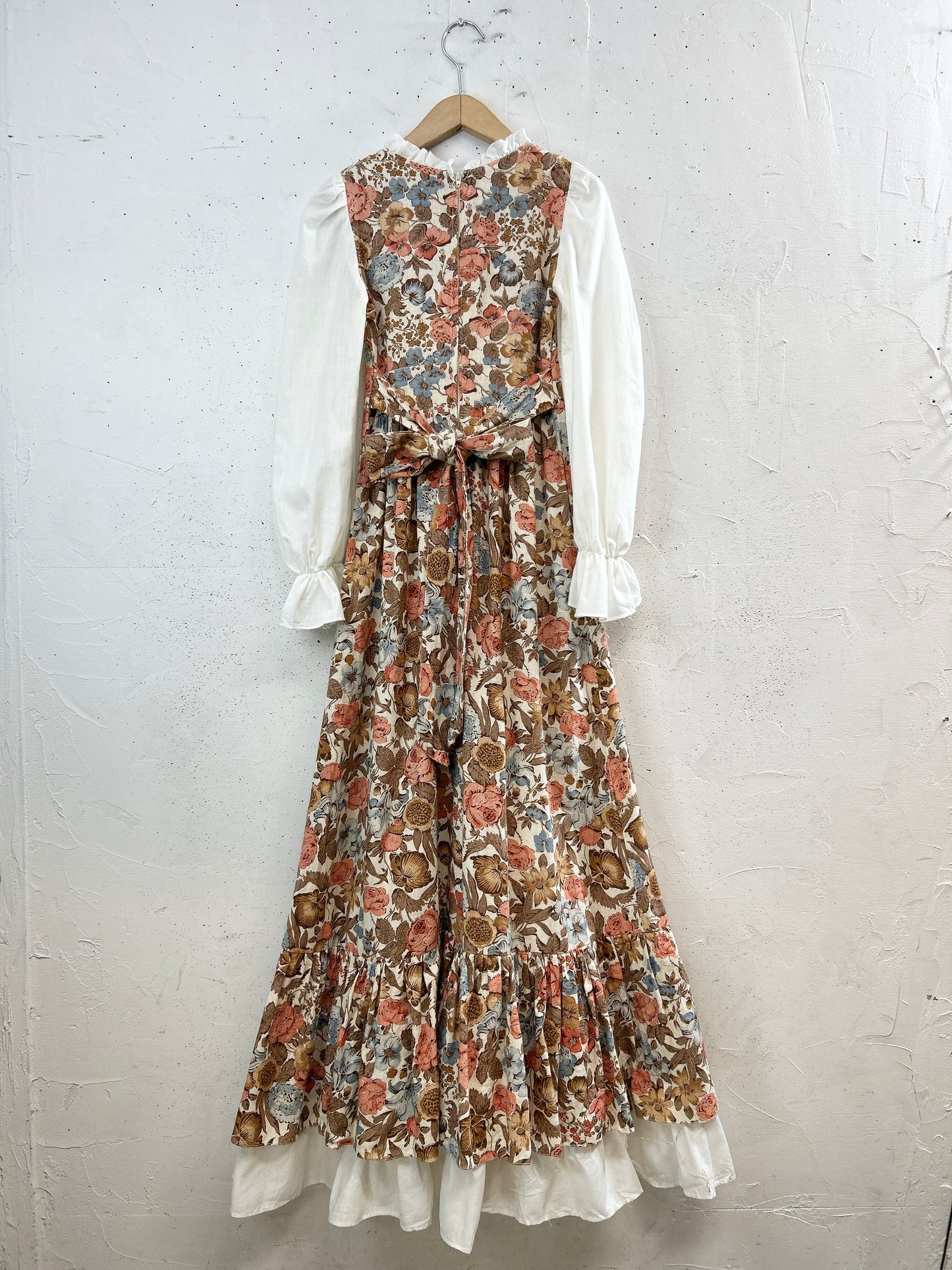 ’70s Vintage Dress〜GUNNE SAX〜 黒タグ [H33604］