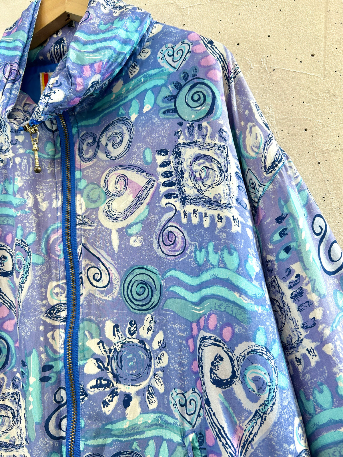 Vintage Silk Blouson [J32448]