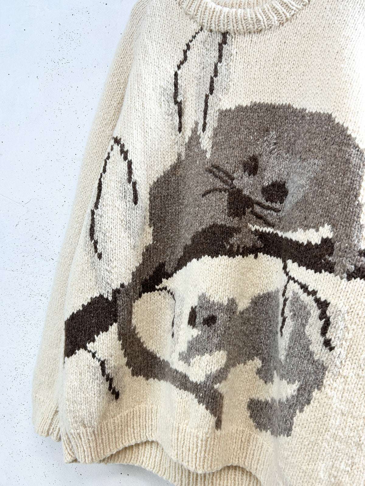 Vintage Knit Sweater [J34329]