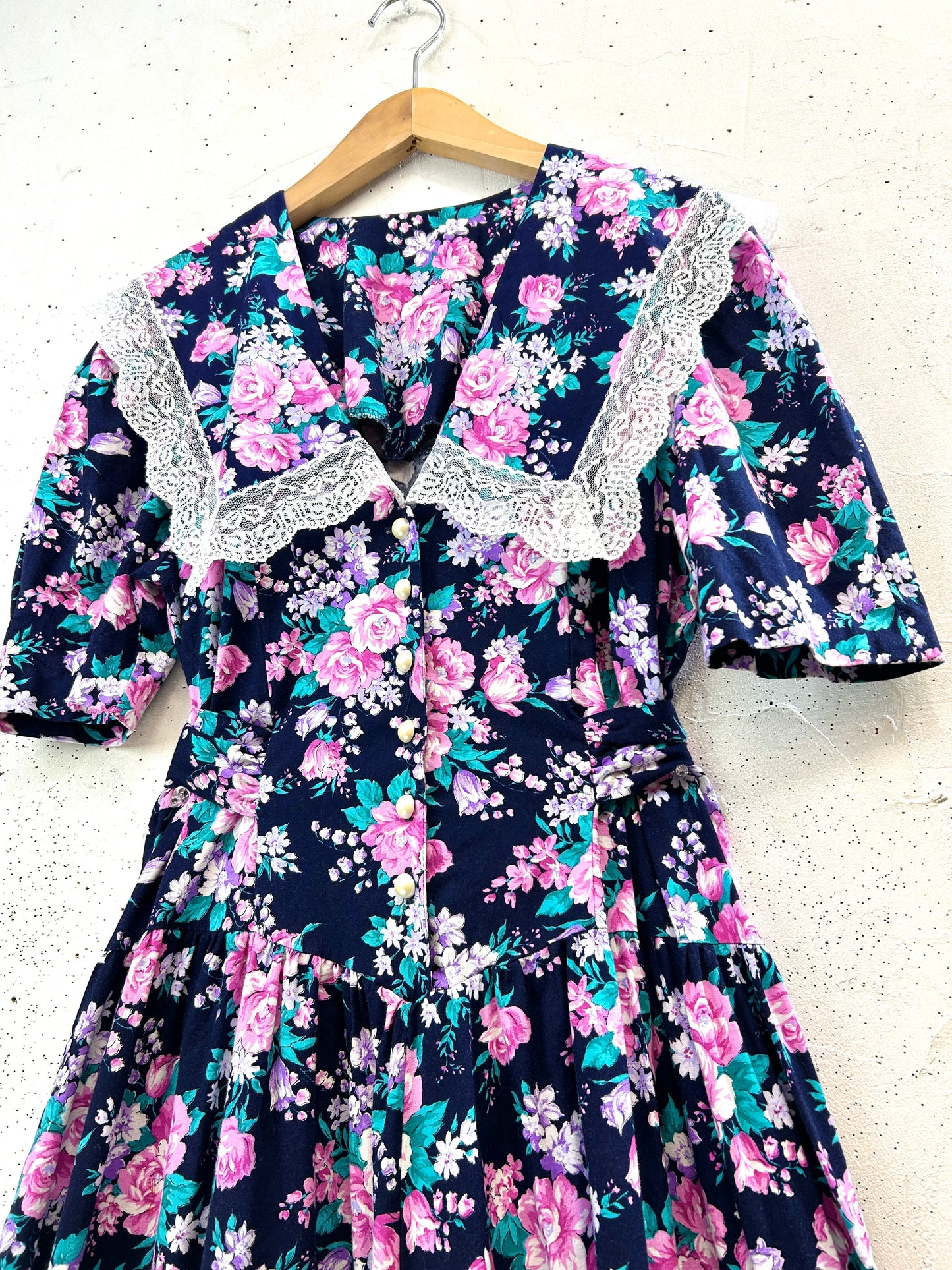 Vintage Sailor Collar Dress [D32155]
