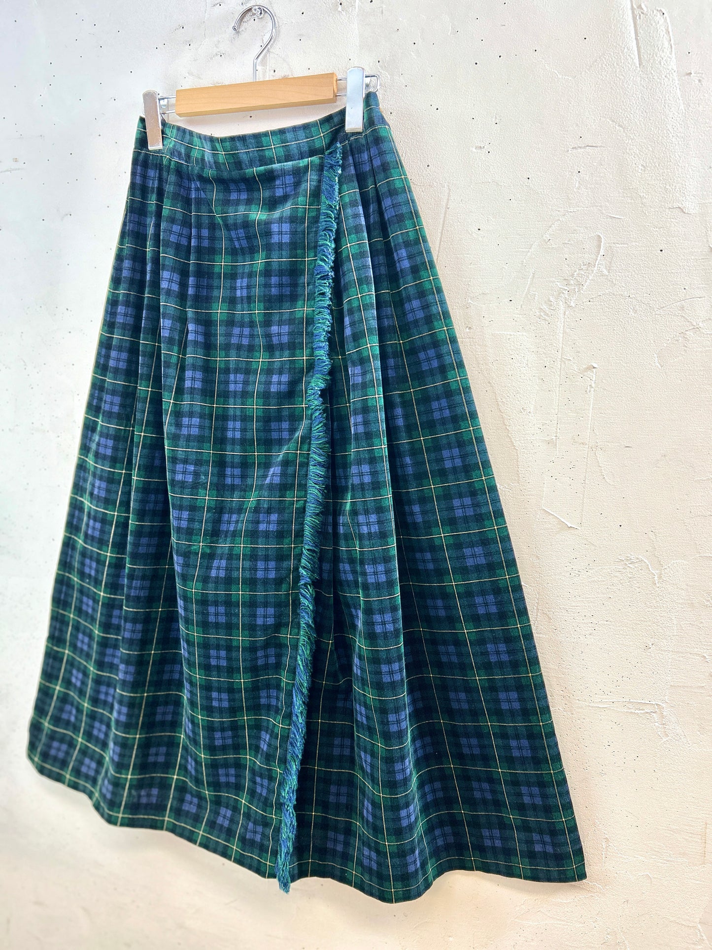 Vintage Plaid Skirt 〜SUSAN BRISTOL〜MADE INCANADA  [J30436]
