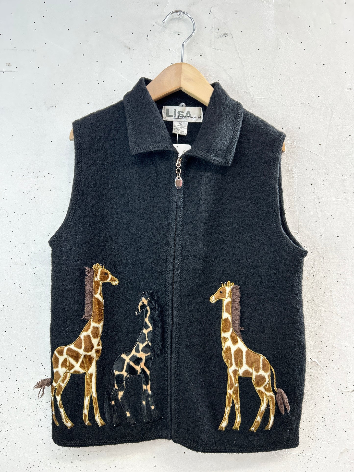 Vintage Wool Vest [B31520]