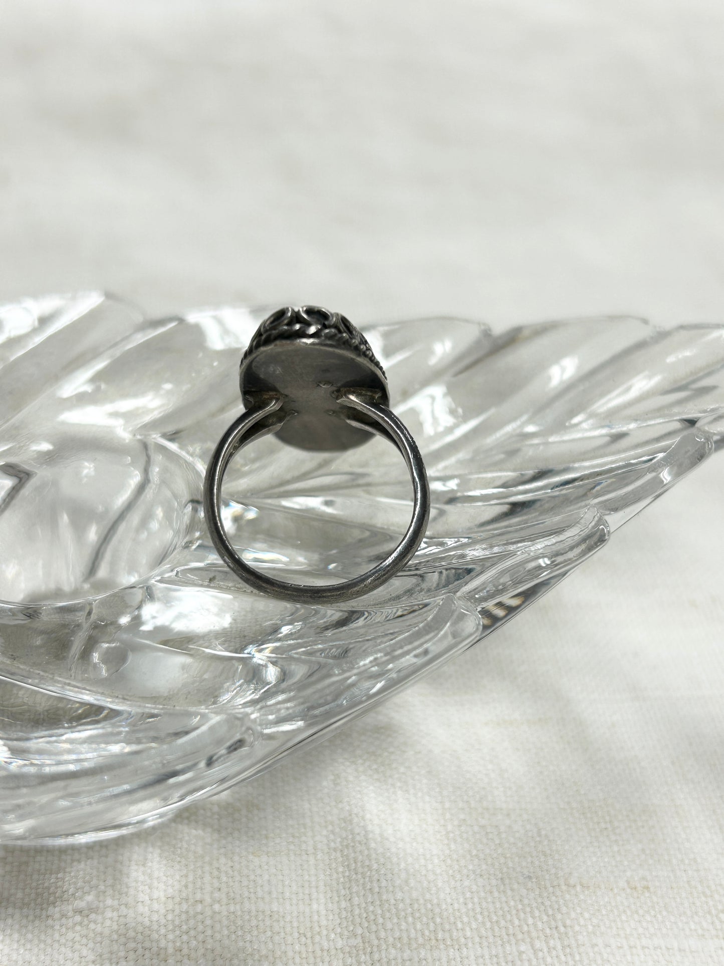 Vintage 925 MEXICO Silver Ring[J30413]
