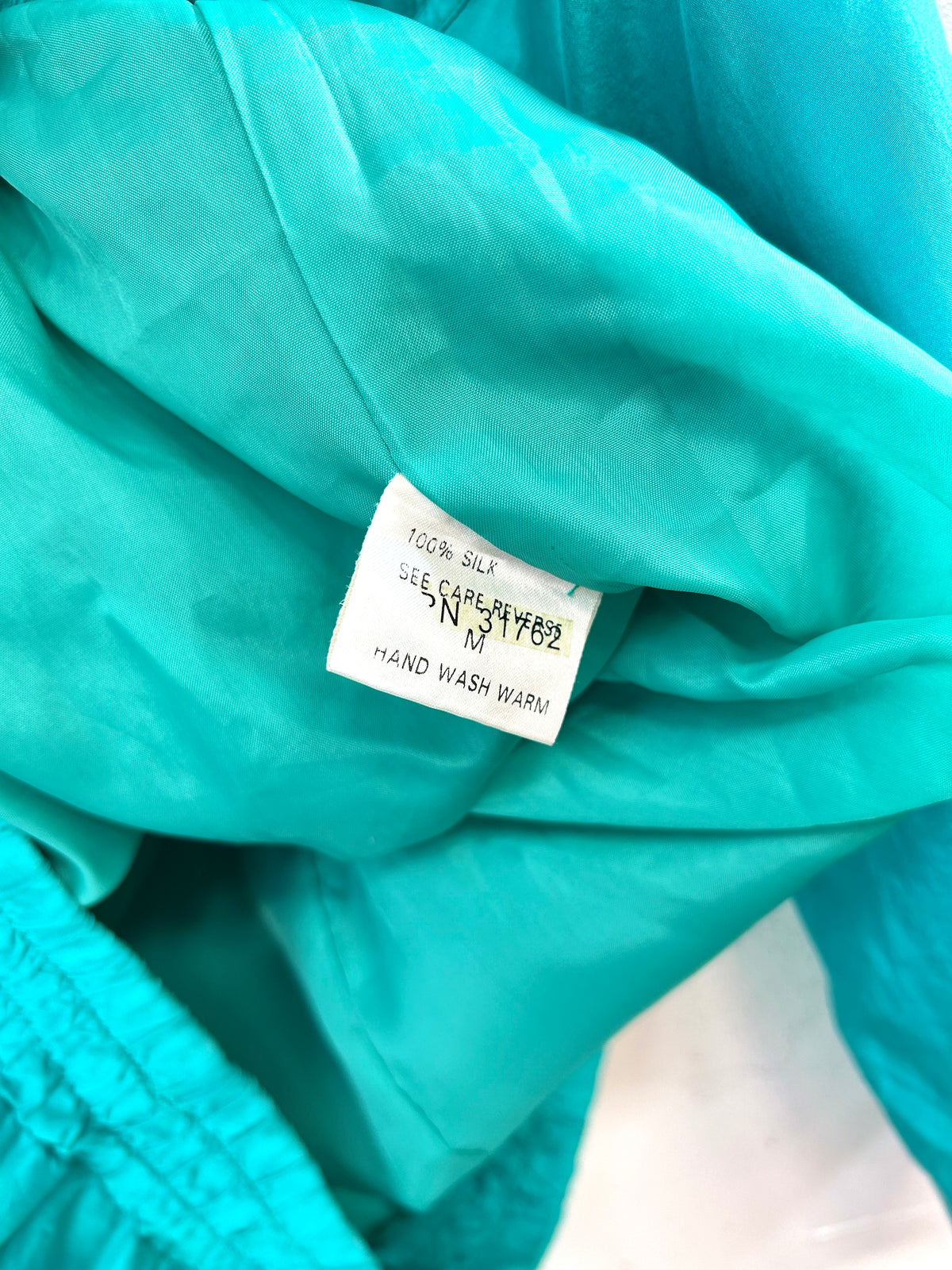 Vintage Silk Blouson [J32447]