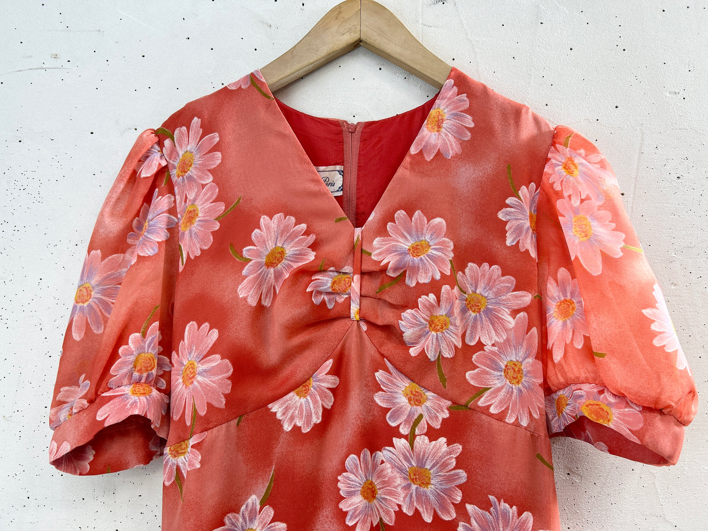 '70s Vintage Dress 〜Vera Mont Paris〜 [F32749]