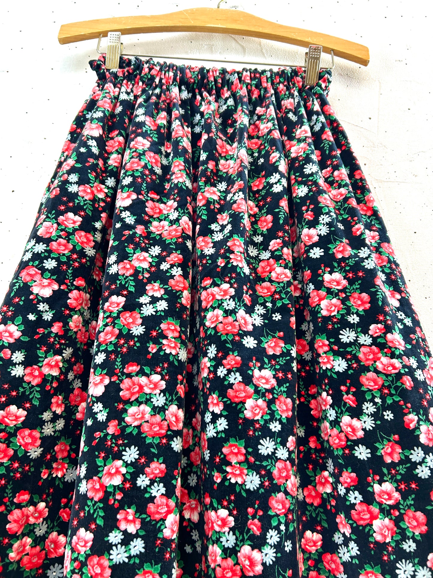 Vintage Velour Skirt [L30940]