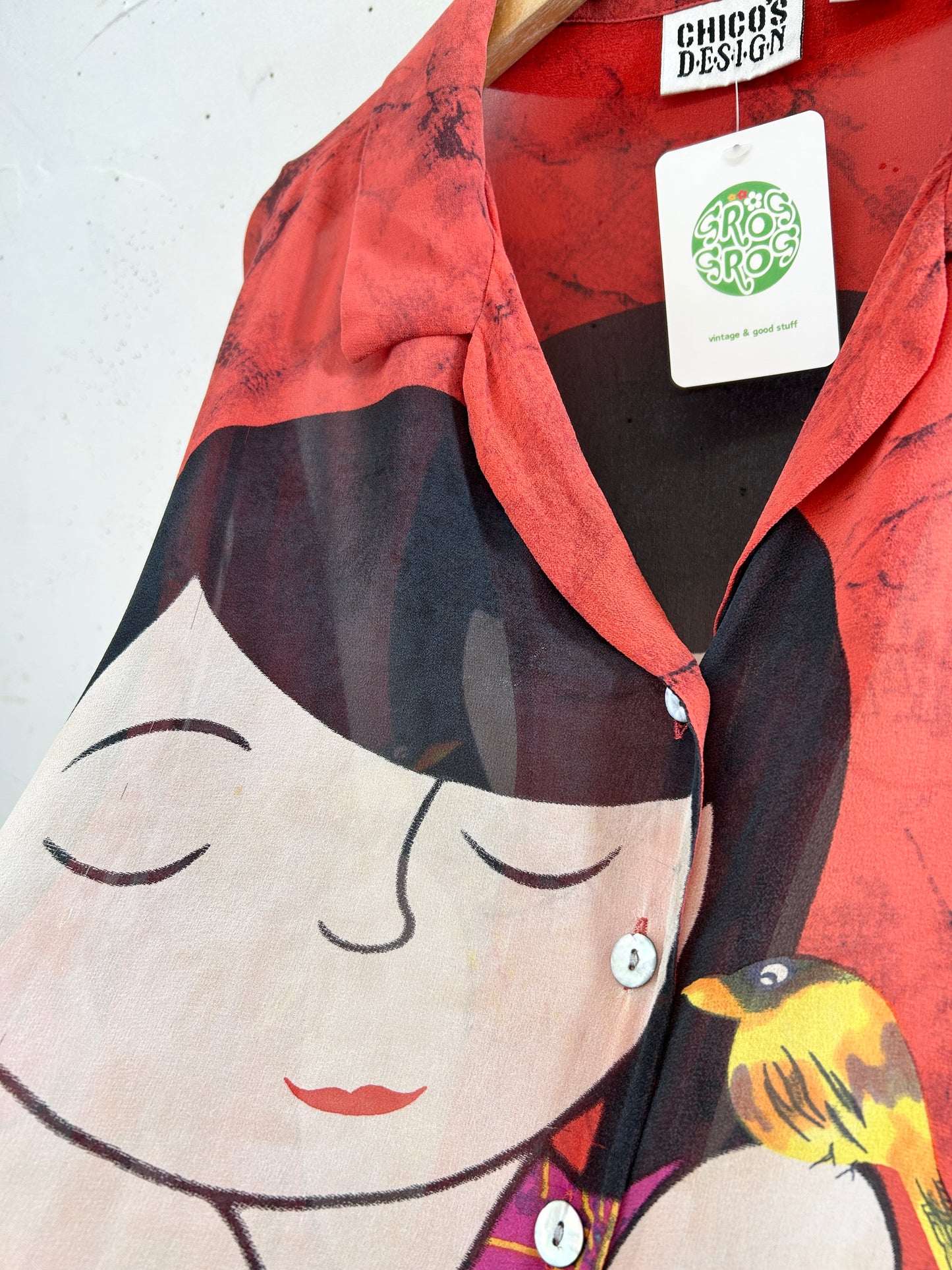 Vintage Shirt 〜Chico's〜 [E32477]