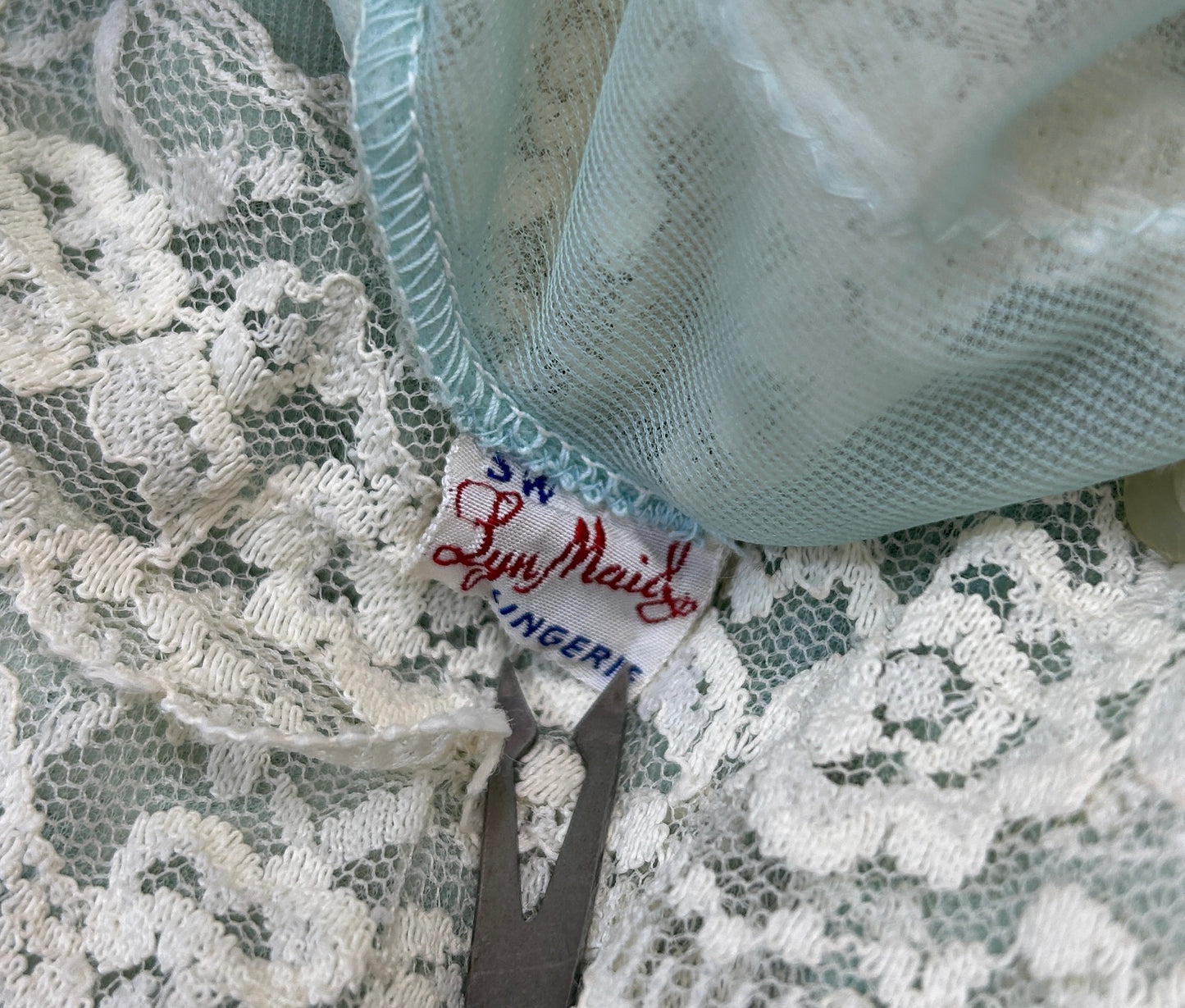 Vintage Lingerie Dress MADE IN USA [A31201]