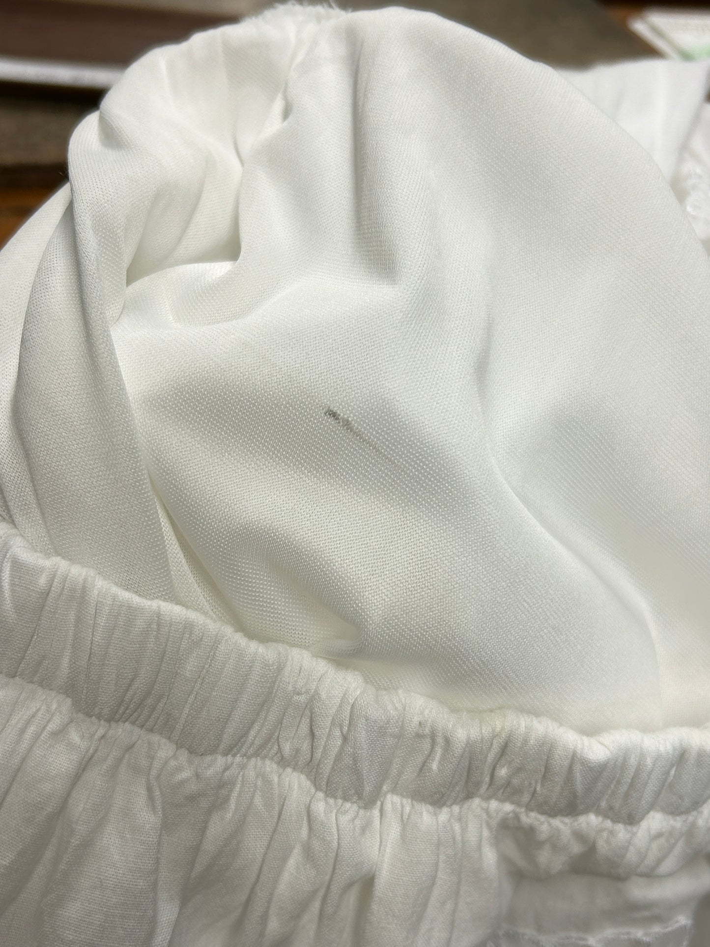 Vintage White Skirt [B31605]