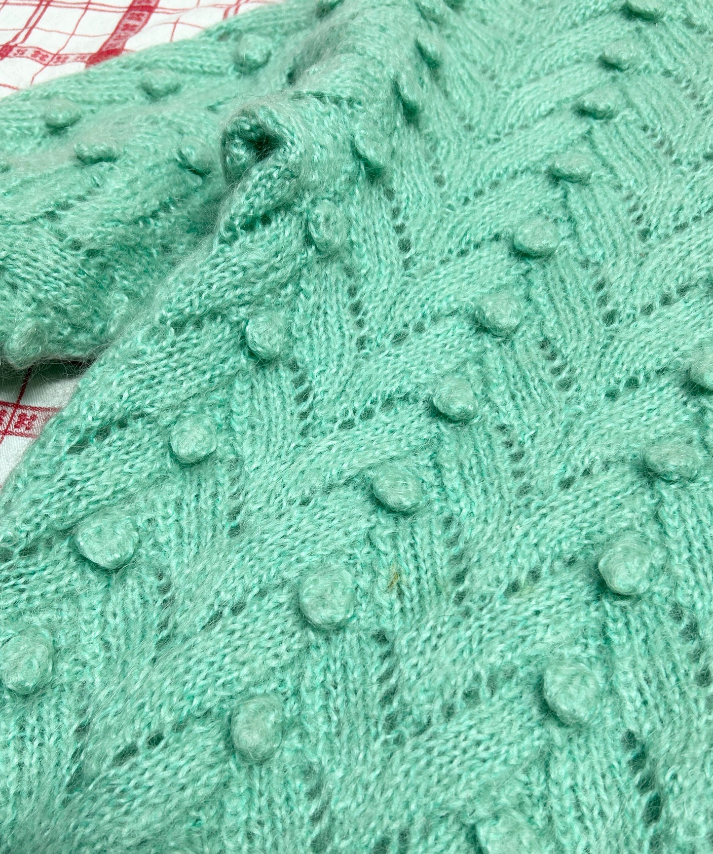 Vintage Knit Sweater Pokopoko [A31363]