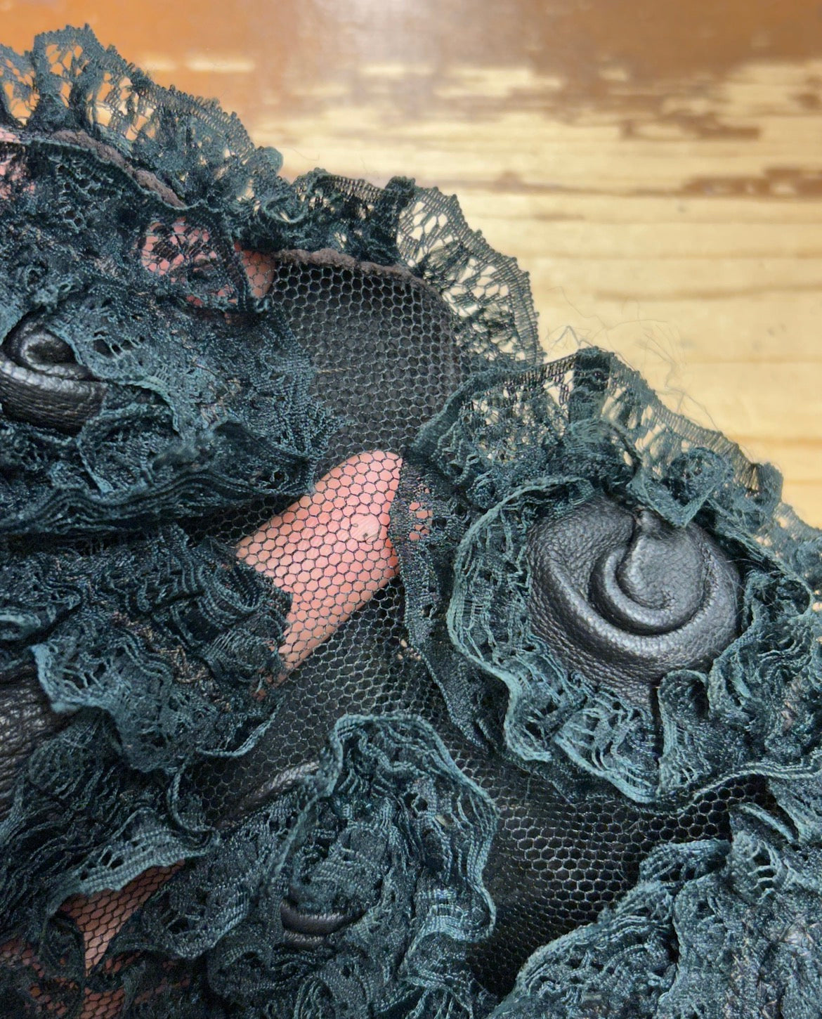 Vintage Leather Bolero [D32149]