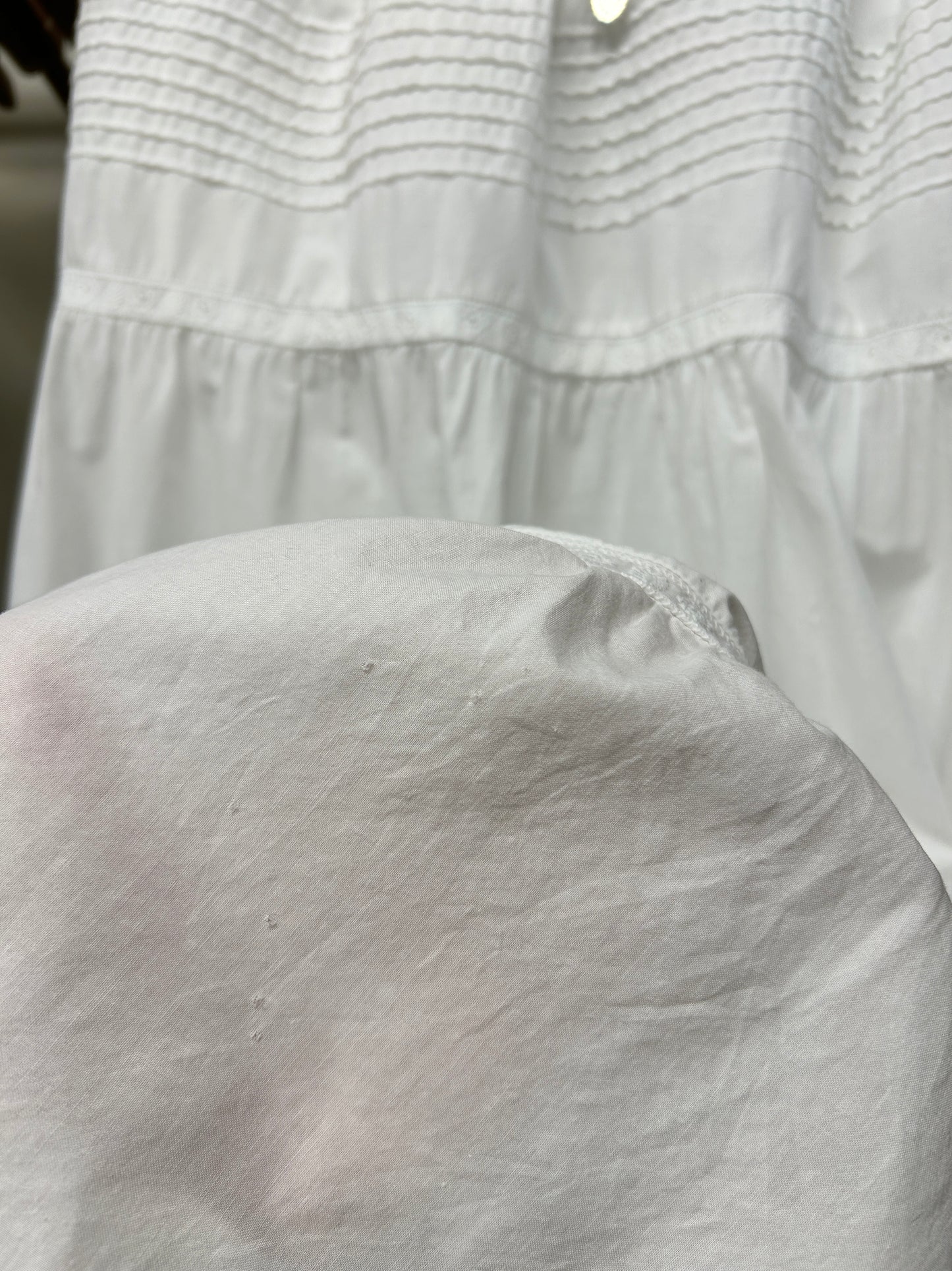 Vintage White Skirt [B31604]