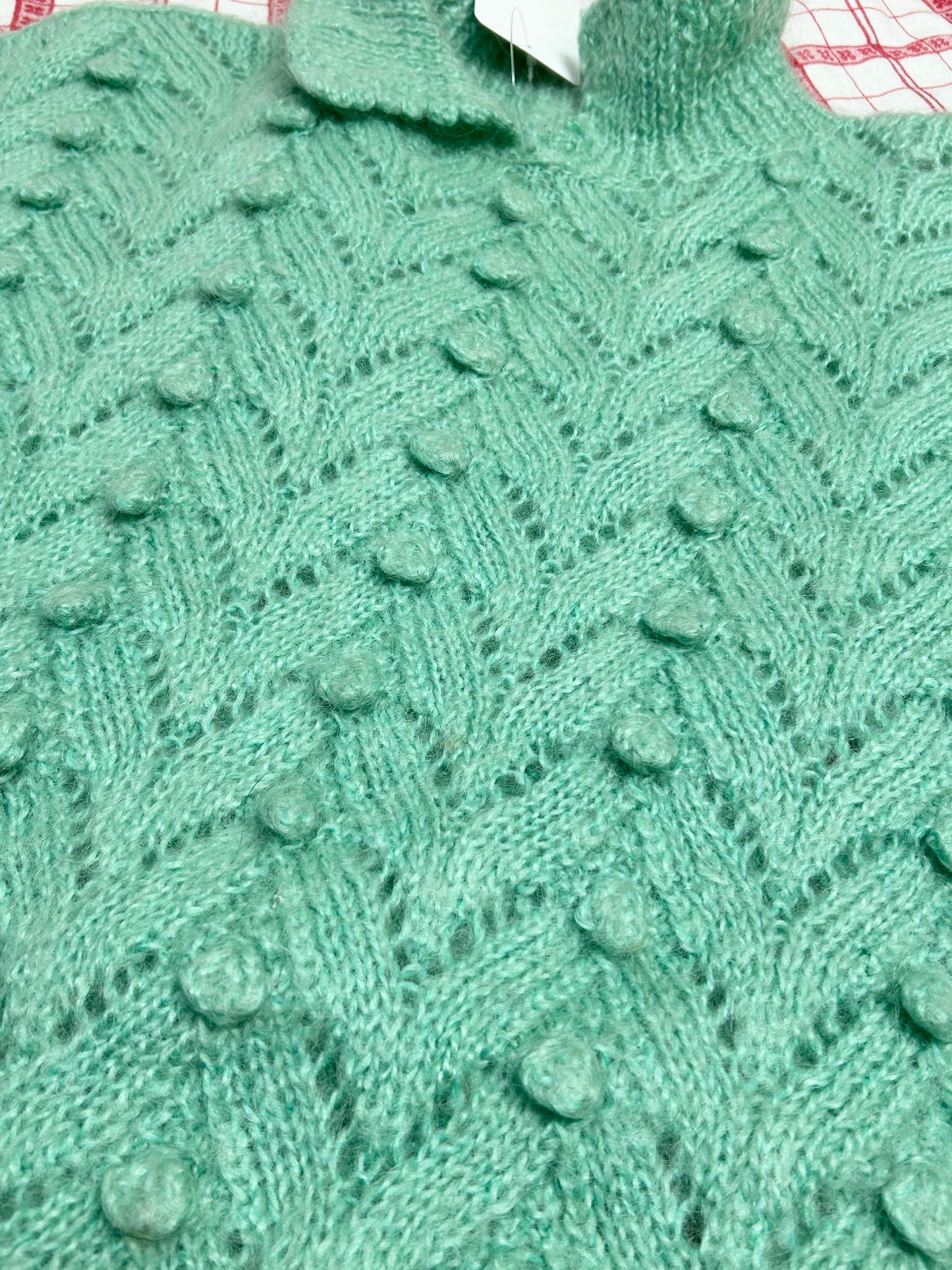 Vintage Knit Sweater Pokopoko [A31363]