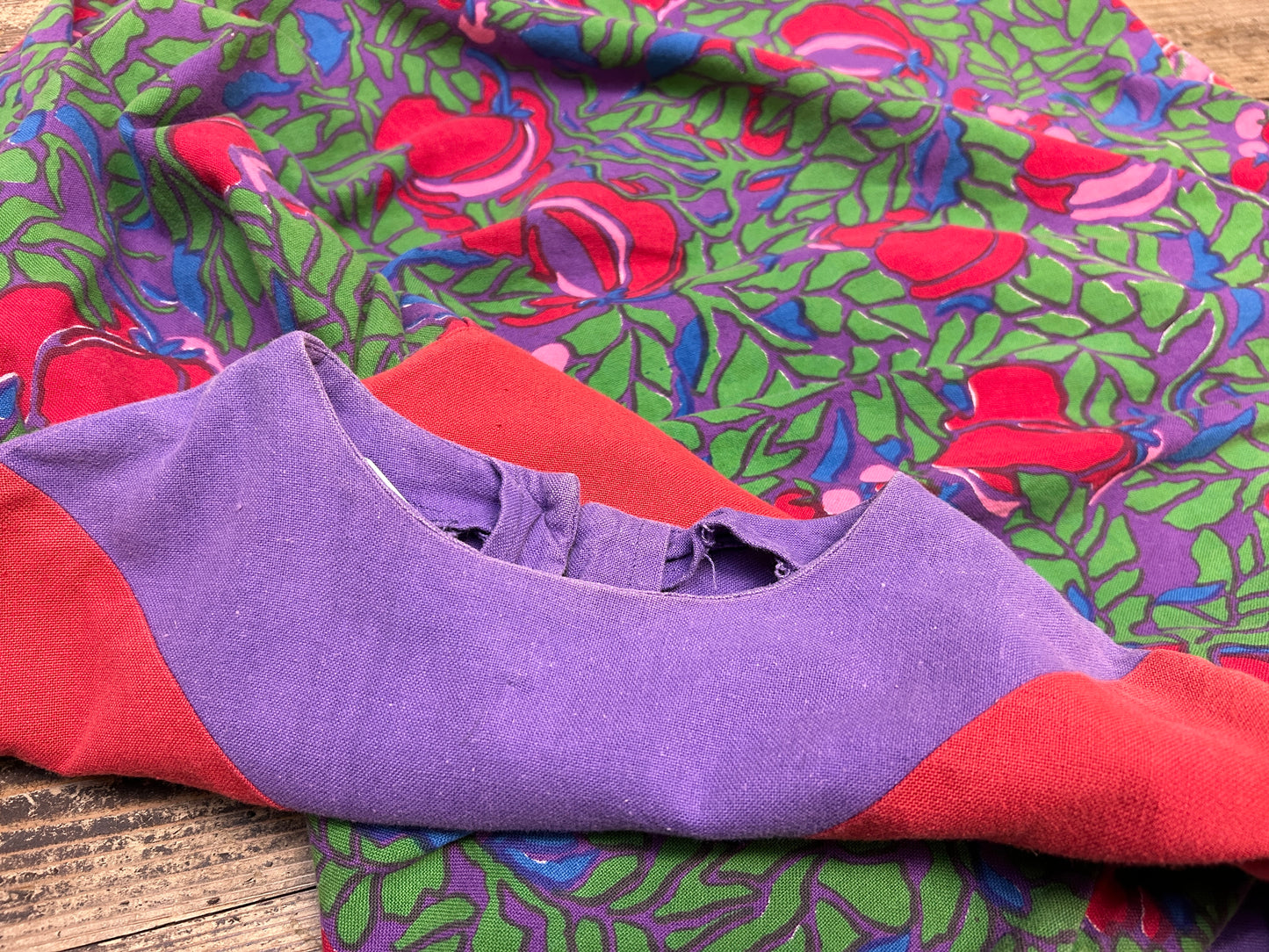 '70s Vintage Dress 〜TAKARA〜 [K30762]