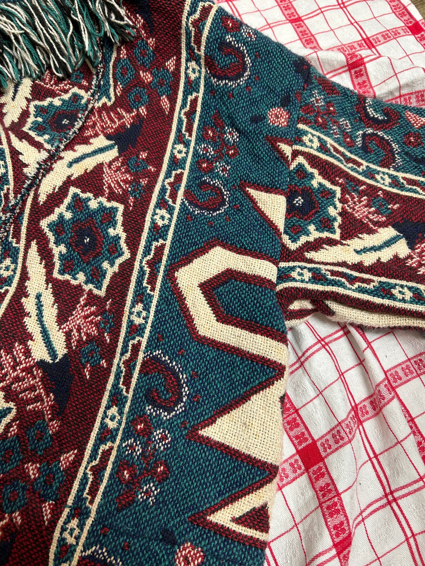 Vintage Rug Jacket [C31784]