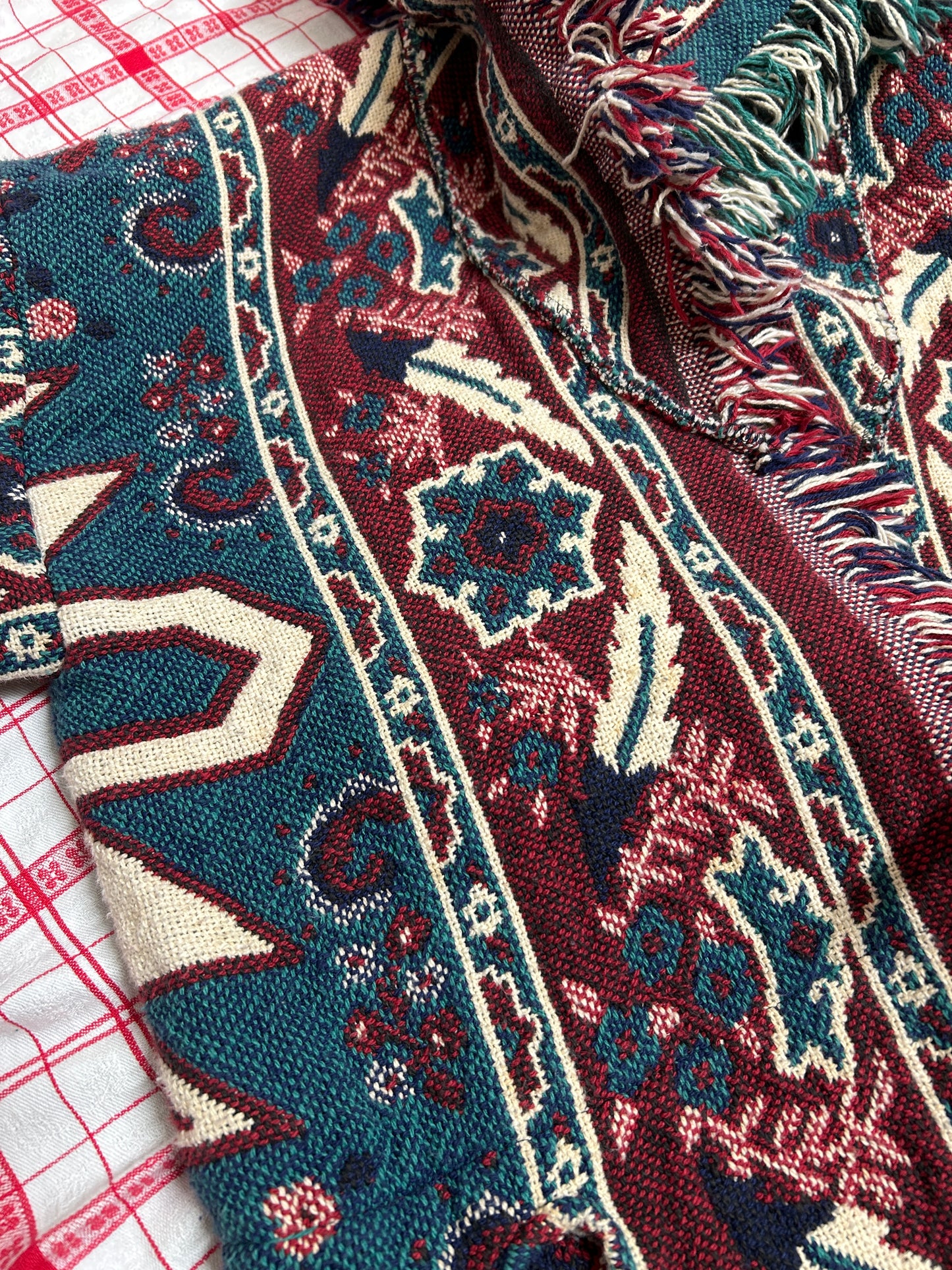 Vintage Rug Jacket [C31784]