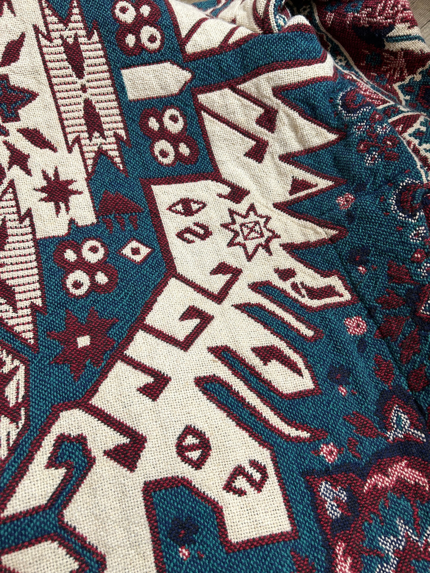 Vintage Rug Jacket [C31784]