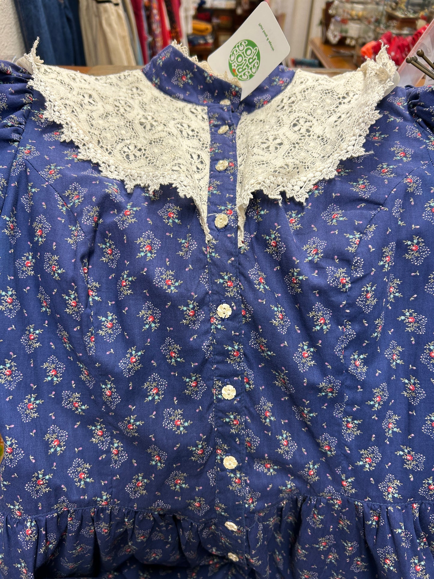 '70s Vintage Dress [C31783]