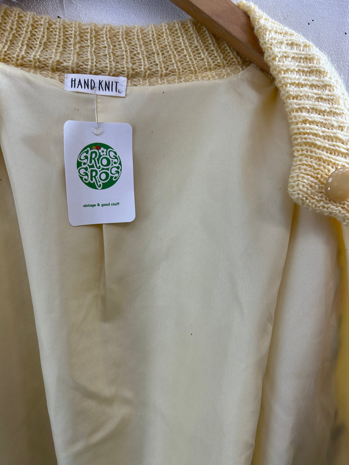 Vintage Knit Cardigan [J30468]