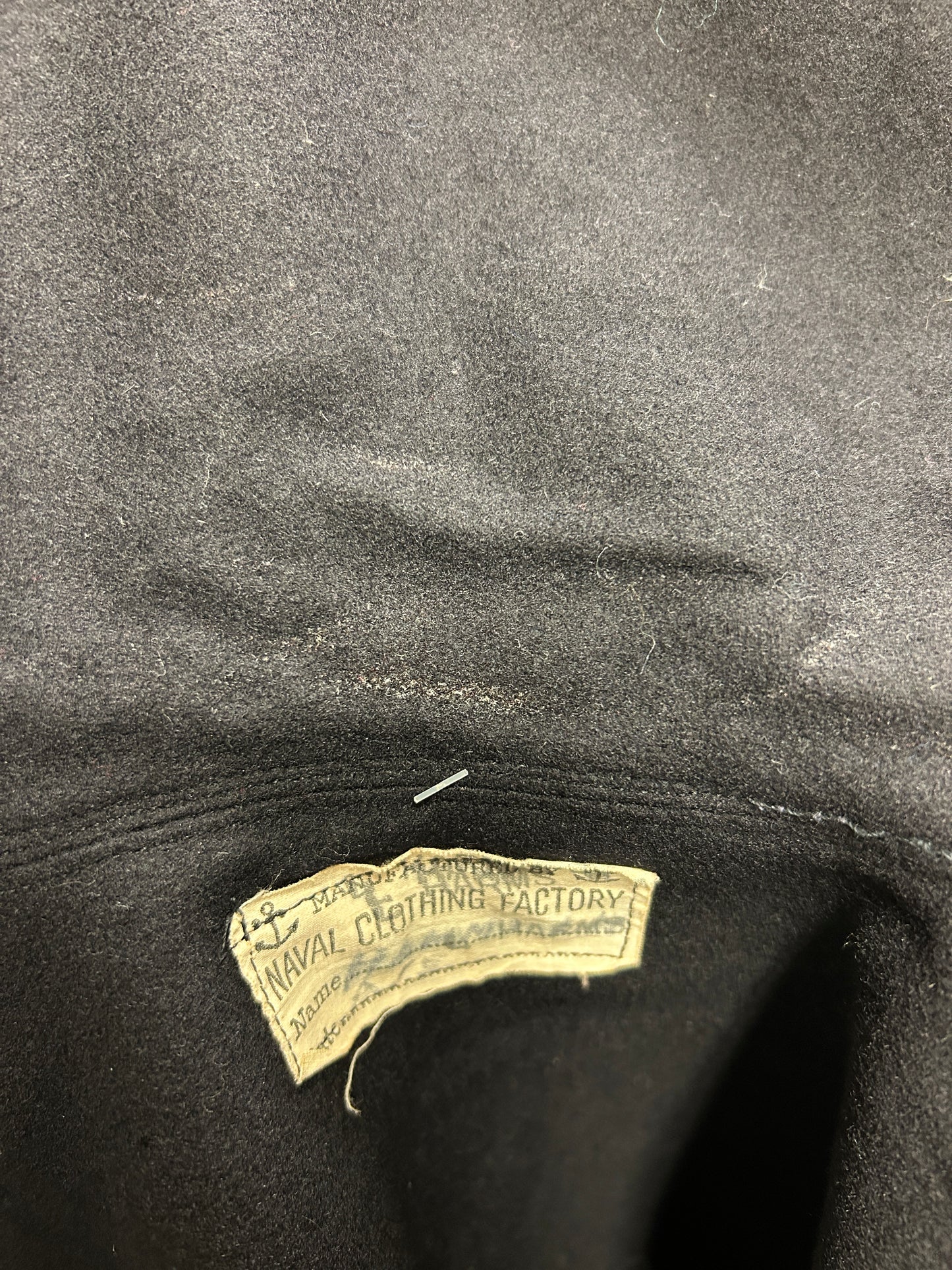 '50s-'60s Vintage U.S.NAVY Sailor Shirt [J30481]