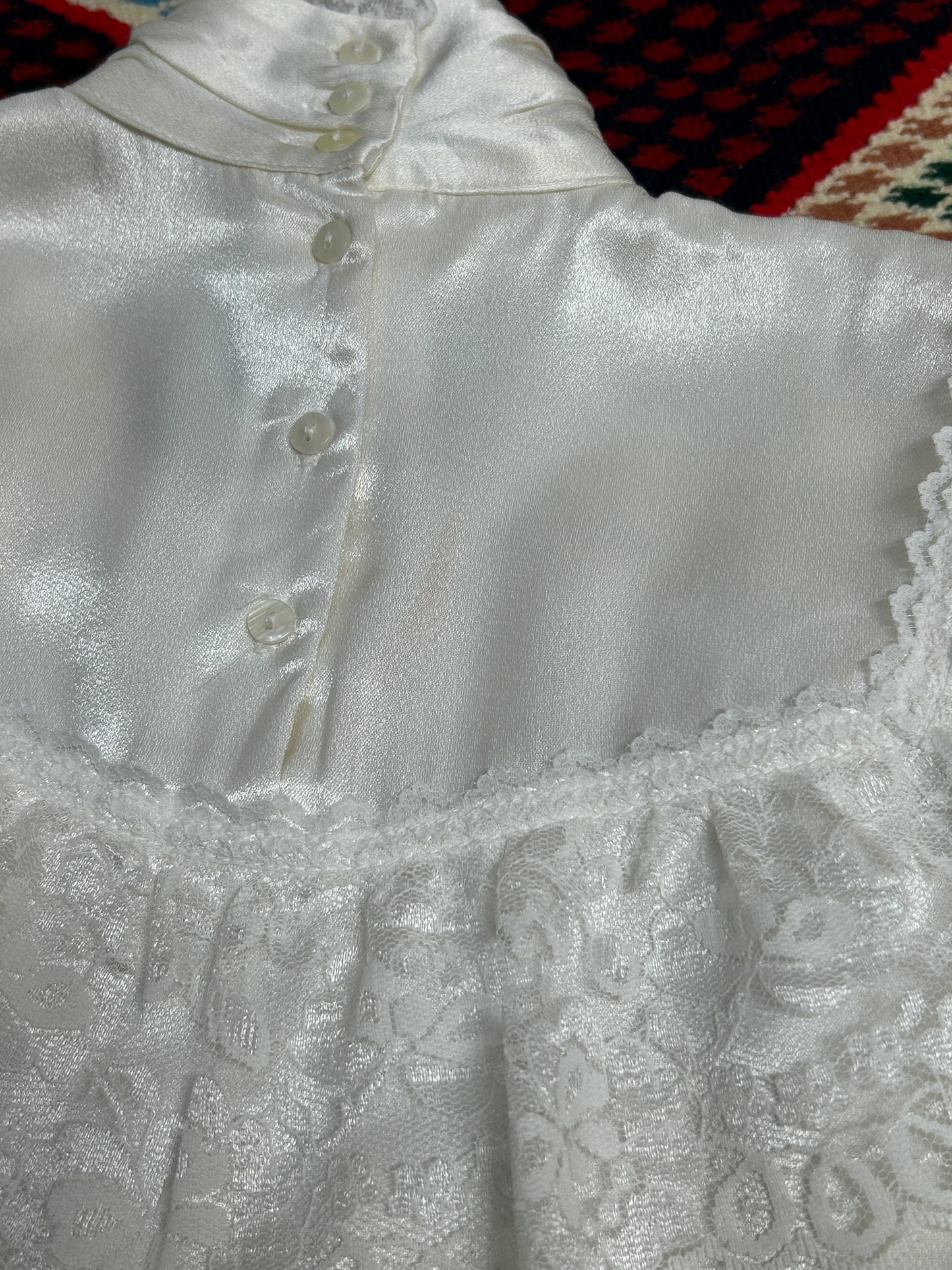 Vintage White Blouse 〜GUNNE SAX〜 [H33386]