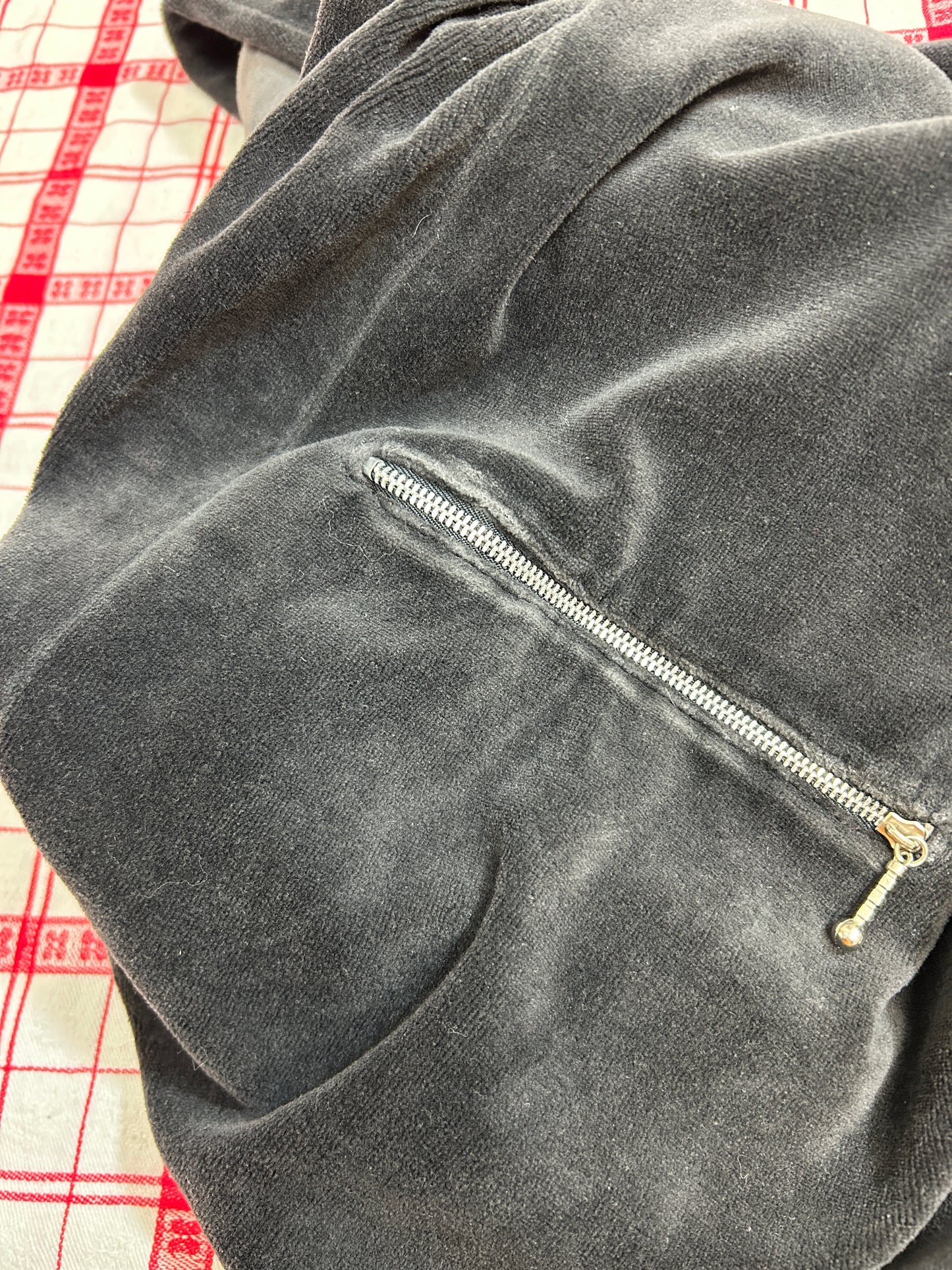 Vintage Velour Tops [L31096]