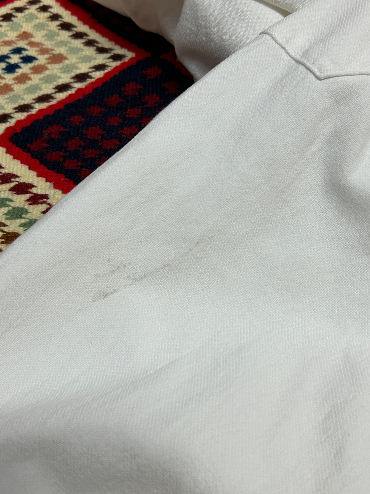 Vintage White Parka [I33765]