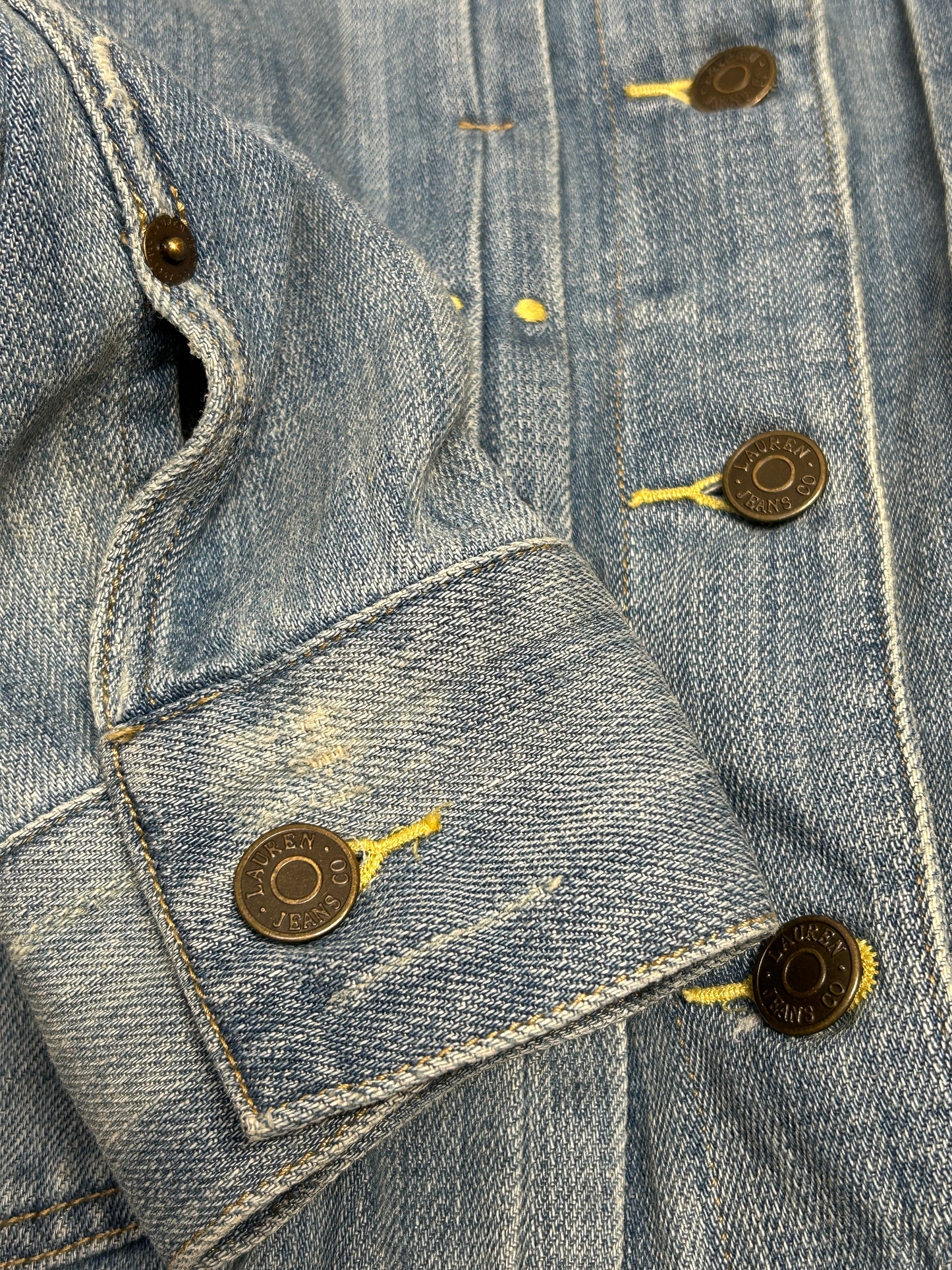 Vintage Denim Jacket 〜Ralph Lauren〜 [E32498]