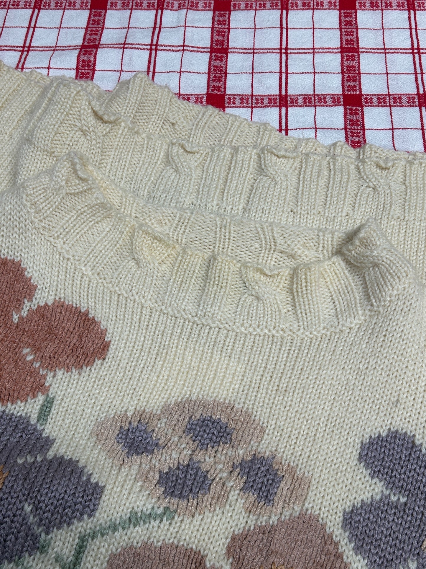 Vintage Knit Sweater 〜Villeger〜 [L31125]