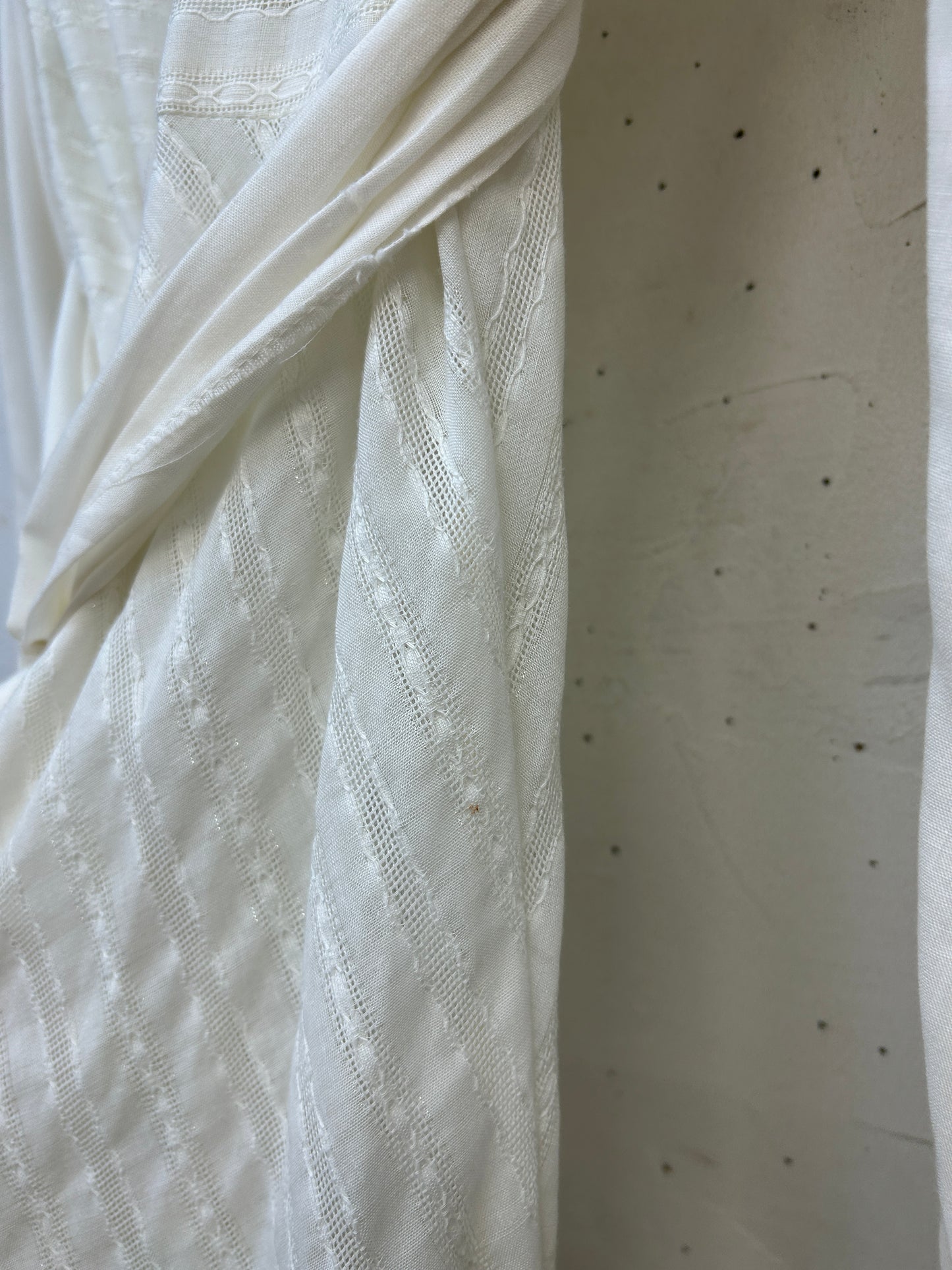 Vintage White Lace Dress [K30818]